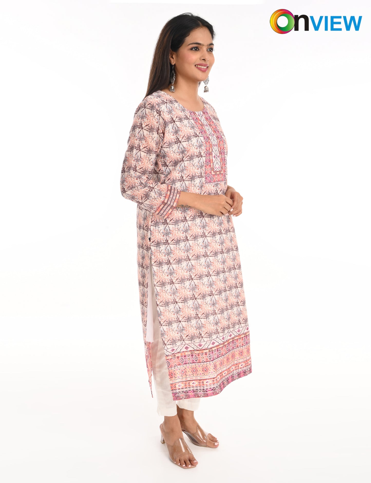 ONVIEW | 1127 | COTTON CHIKANKARI WORK WITH DIGITAL PRINT | PACK OF 4