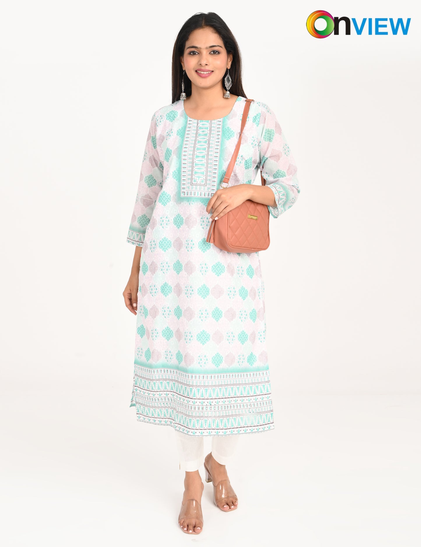 ONVIEW | 527 | COTTON CHIKANKARI WORK WITH DIGITAL PRINT | PACK OF 4