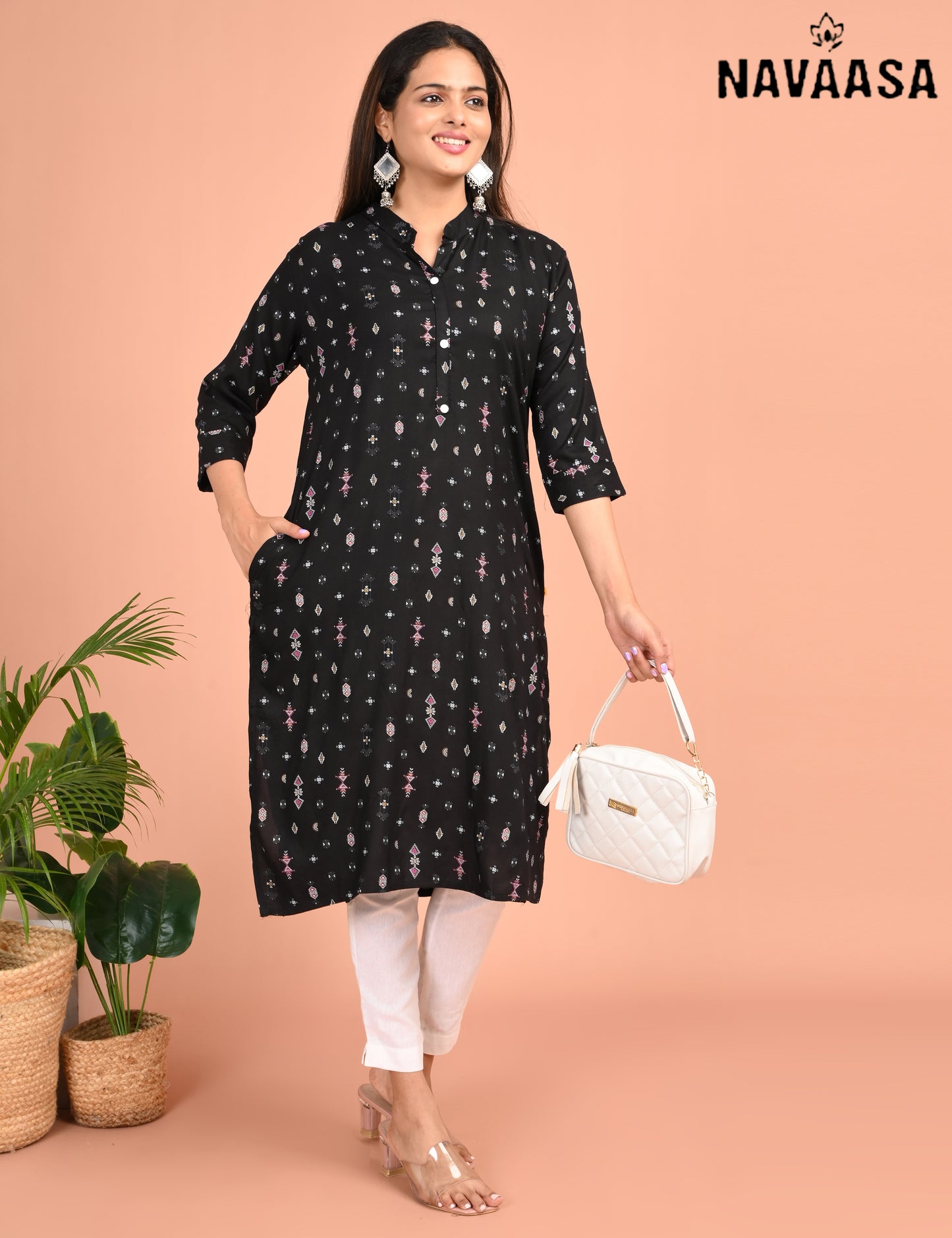 NAVAASA | 950 | COLLAR NECK WITH POCKET | PACK OF 4