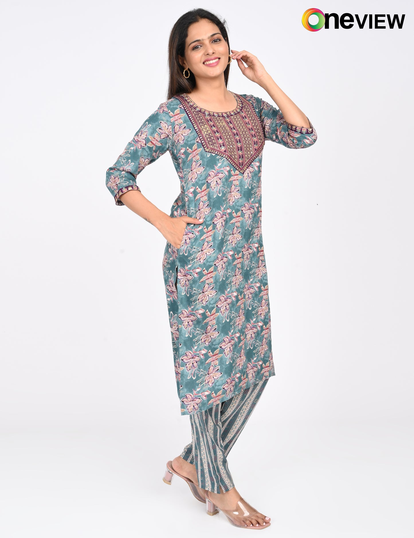 ONVIEW | 1440 | CAPSULE 2 PIECE SET WITH EMBROIDERY | PACK OF 6