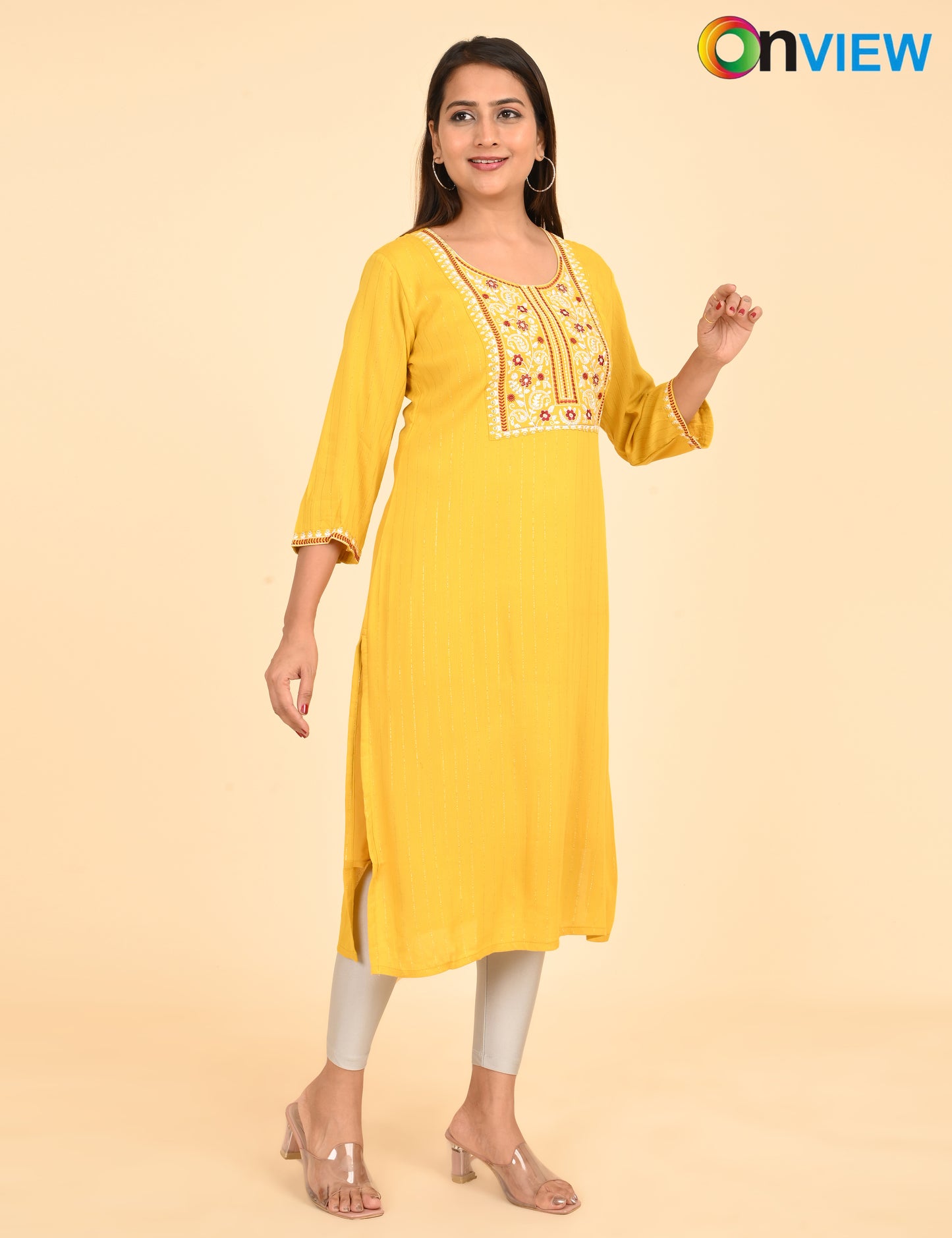 ONVIEW | 021 | BIG EMBROIDERY WITH LINING | PACK OF 6