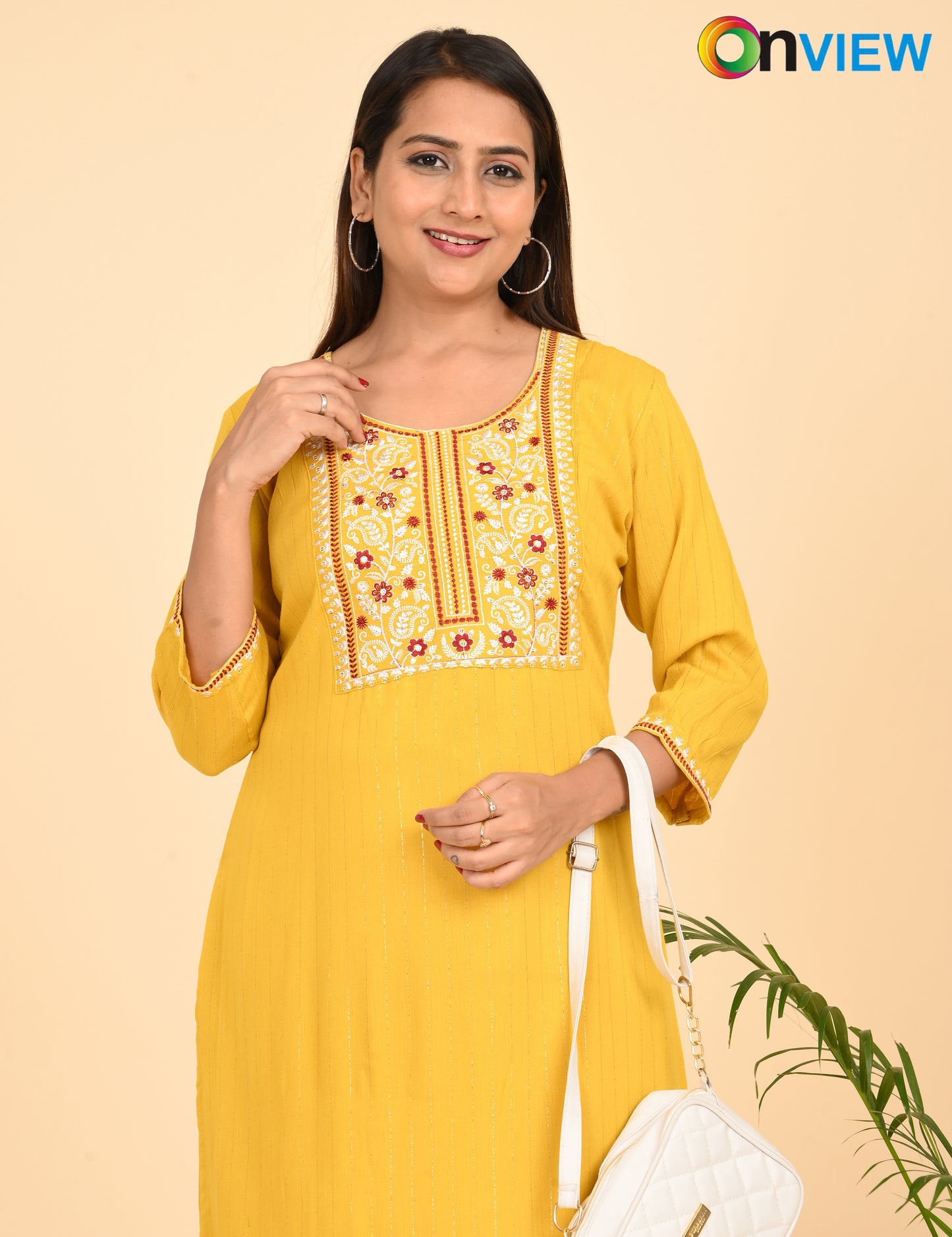 ONVIEW | 021 | BIG EMBROIDERY WITH LINING | PACK OF 6