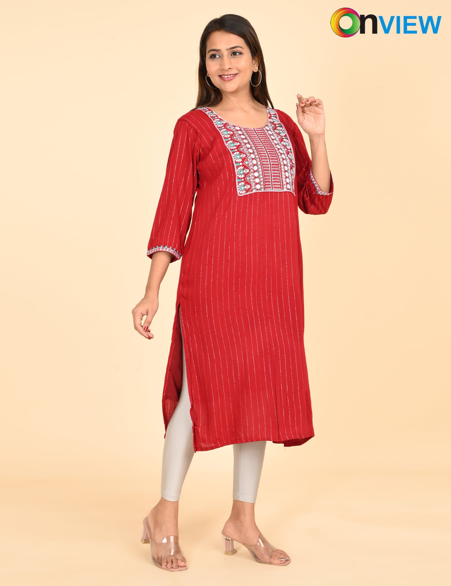 ONVIEW | 025 | BIG EMBROIDERY WITH LINING | PACK OF 6