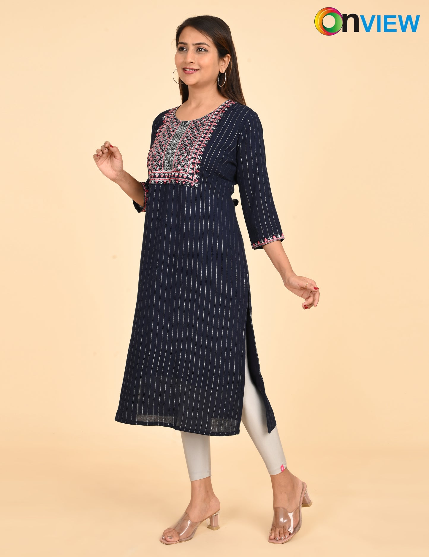 ONVIEW | 026 | BIG EMBROIDERY WITH LINING | PACK OF 6