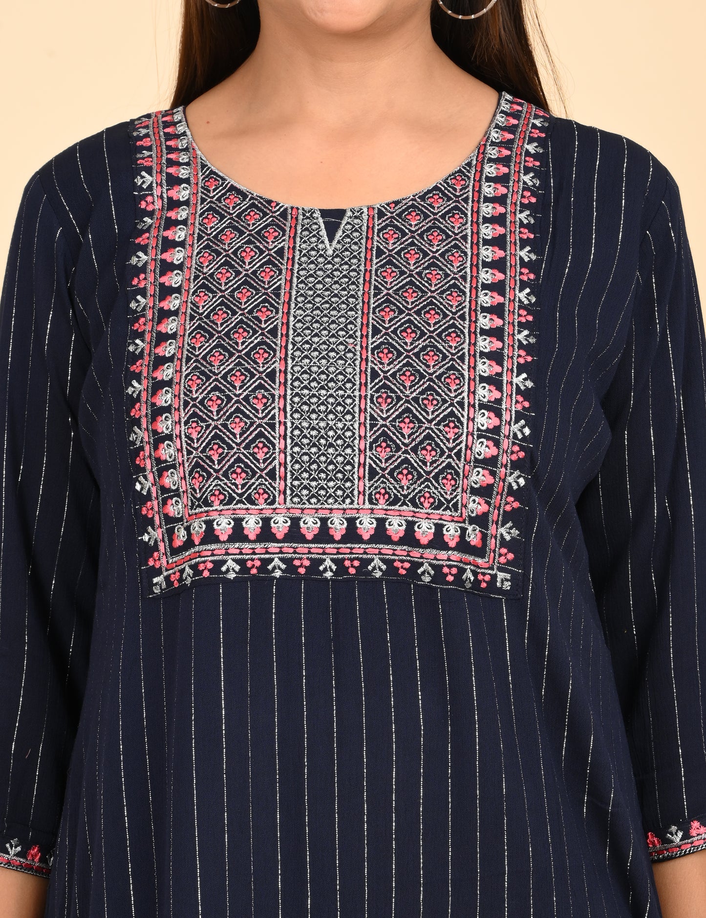 ONVIEW | 026 | BIG EMBROIDERY WITH LINING | PACK OF 6