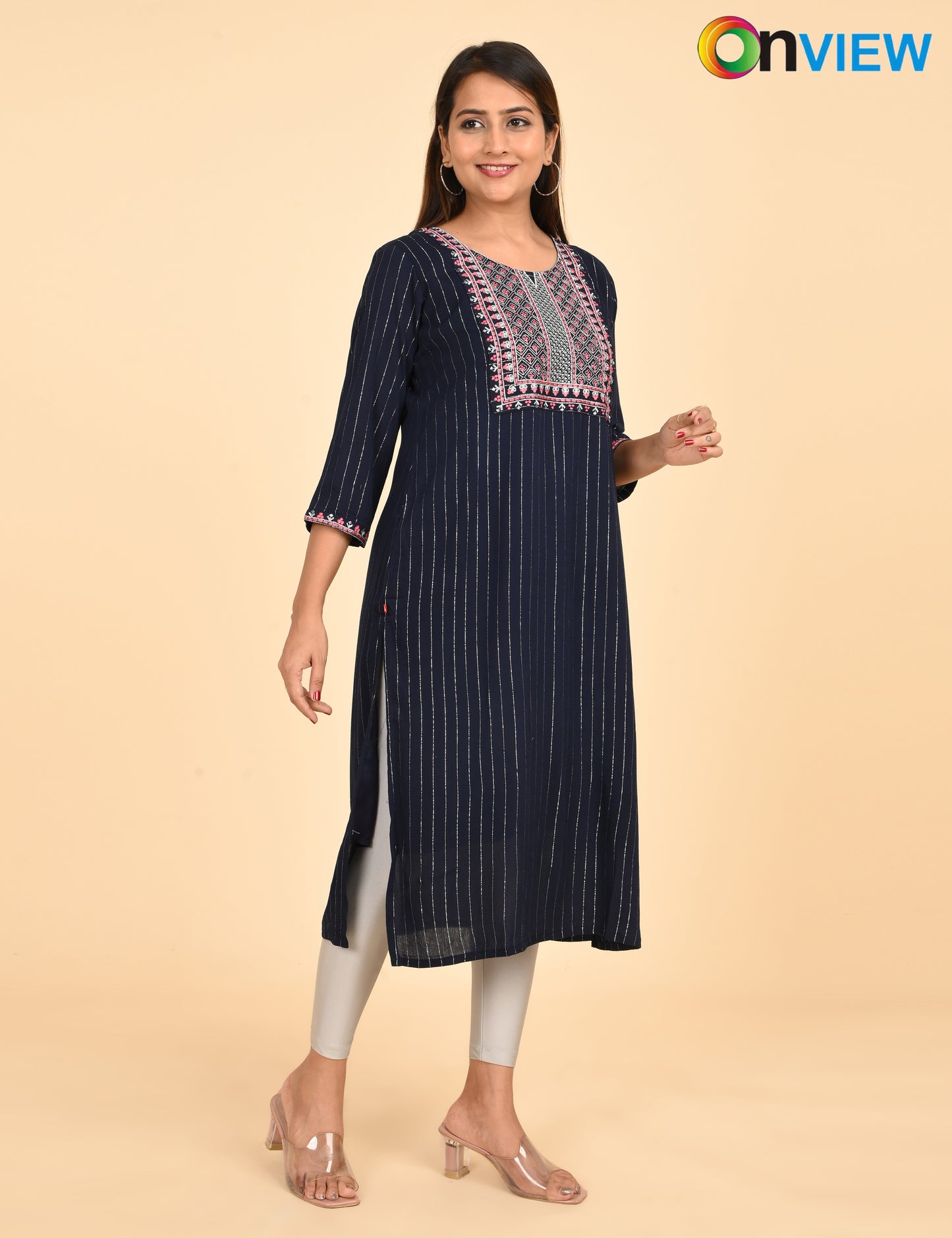 ONVIEW | 026 | BIG EMBROIDERY WITH LINING | PACK OF 6