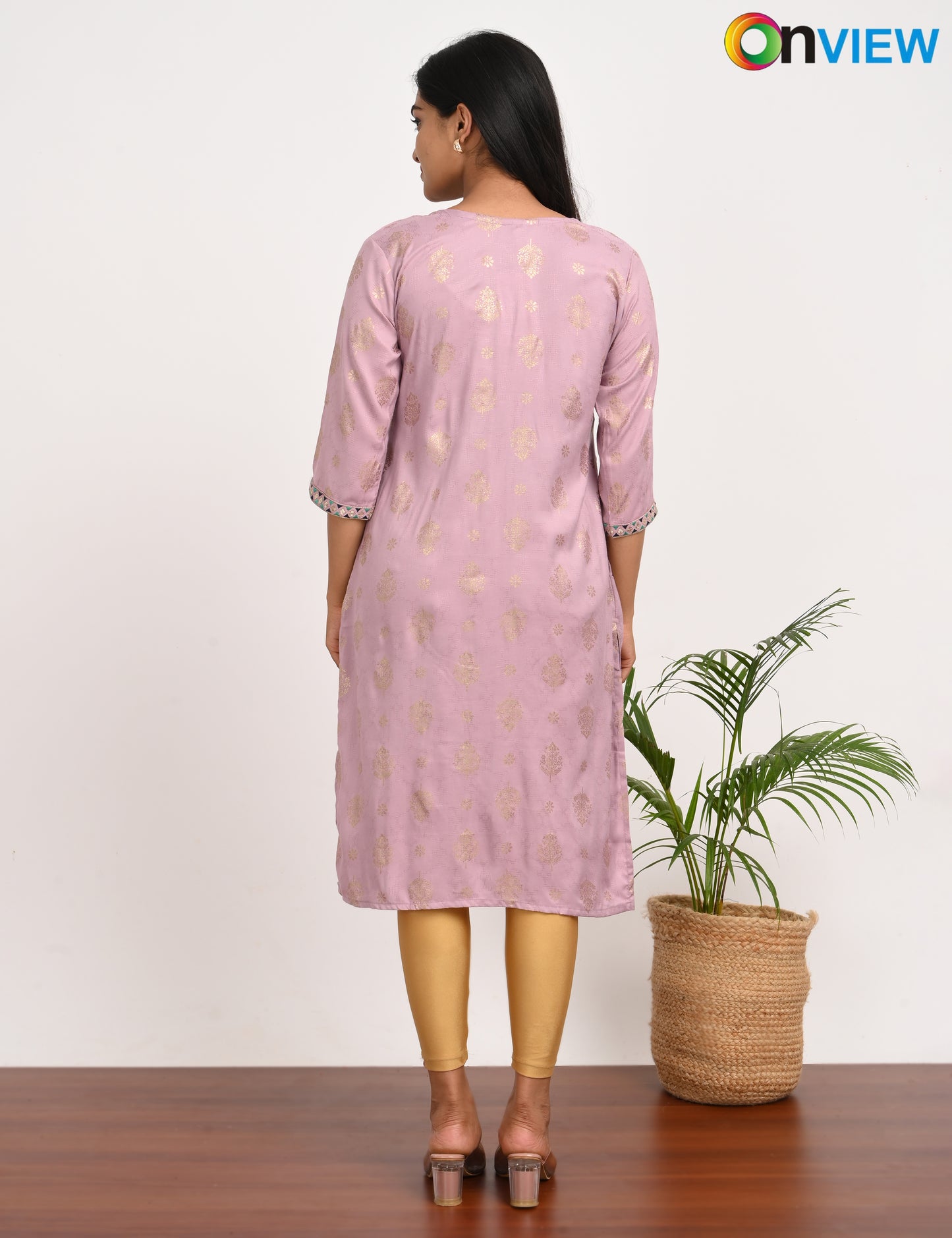 ONVIEW | 068 | DOBBY BIG EMBROIDARY | PACK OF 4