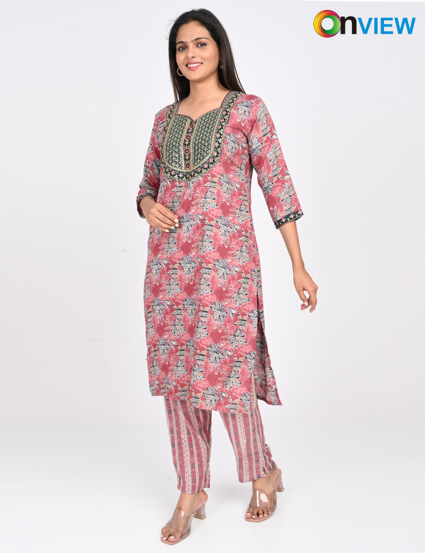 ONVIEW | 1409 | CAPSULE 2 PIECE SET WITH EMBROIDERY | PACK OF 6