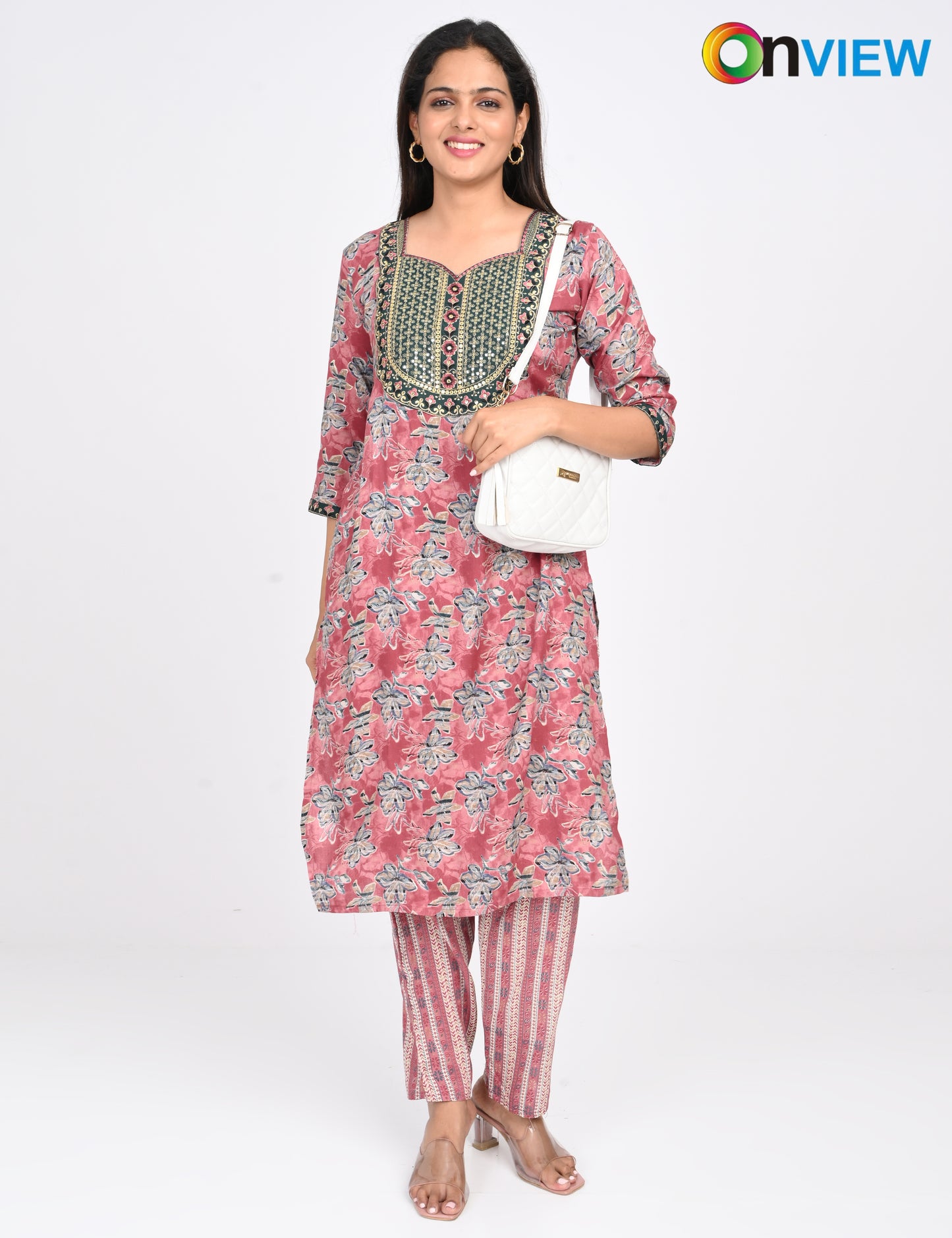 ONVIEW | 1409 | CAPSULE 2 PIECE SET WITH EMBROIDERY | PACK OF 6