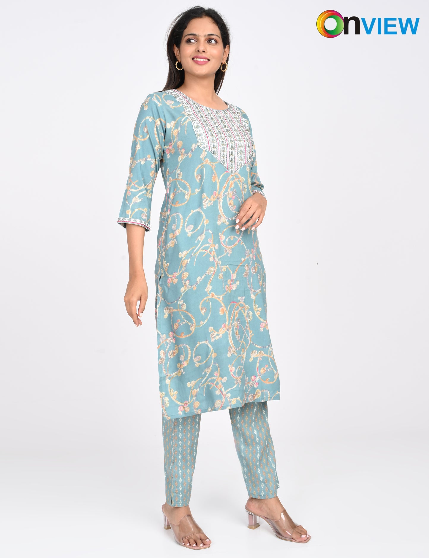 ONVIEW | 1410 | CAPSULE 2 PIECE SET WITH EMBROIDERY | PACK OF 6