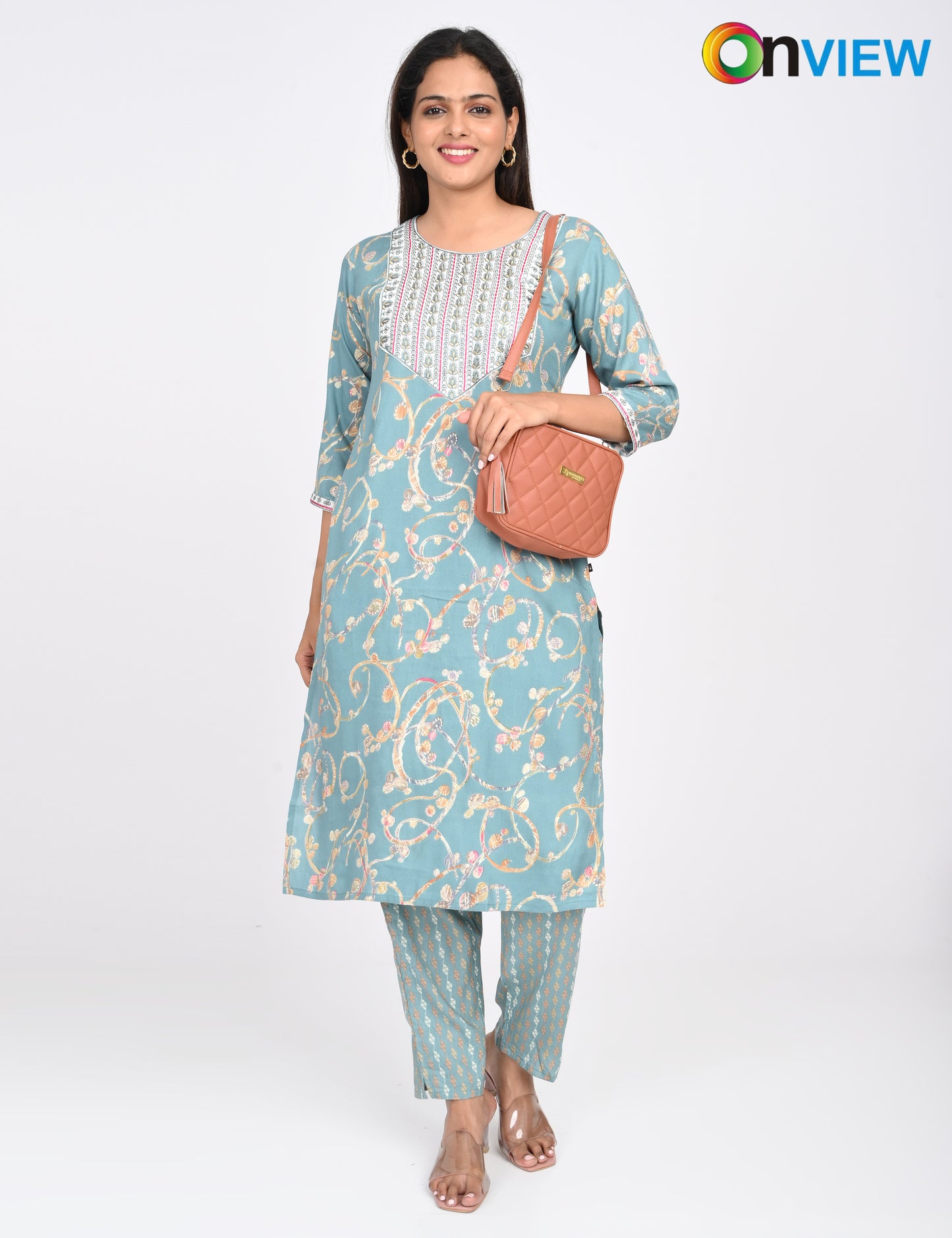 ONVIEW | 1410 | CAPSULE 2 PIECE SET WITH EMBROIDERY | PACK OF 6