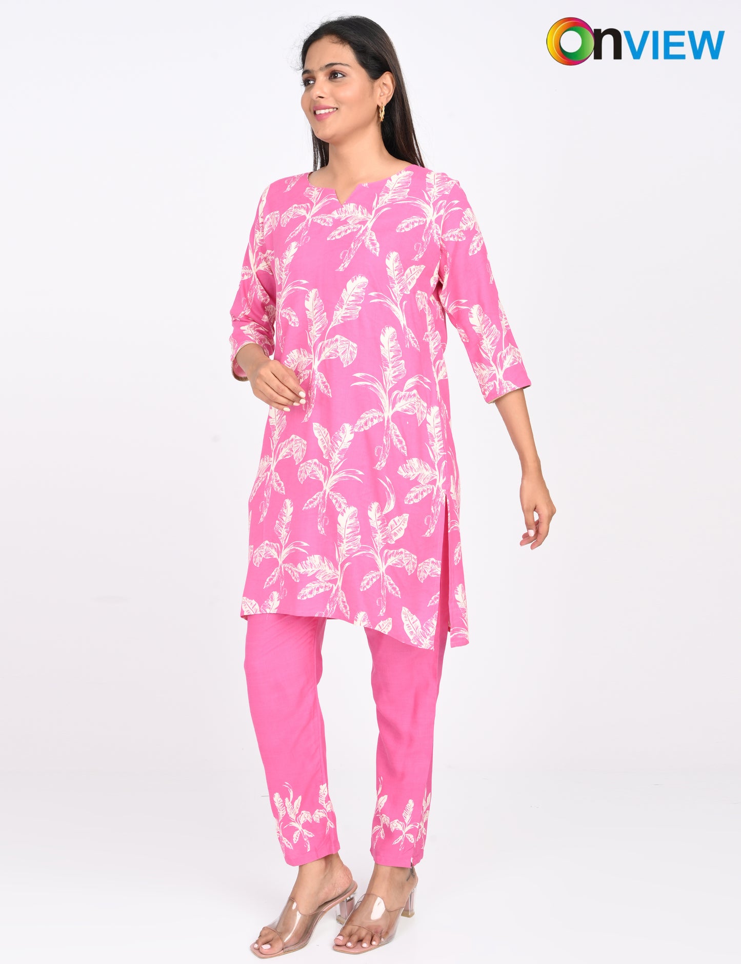 ONVIEW | 1413 | RAYON CO-ORD SET | PACK OF 4
