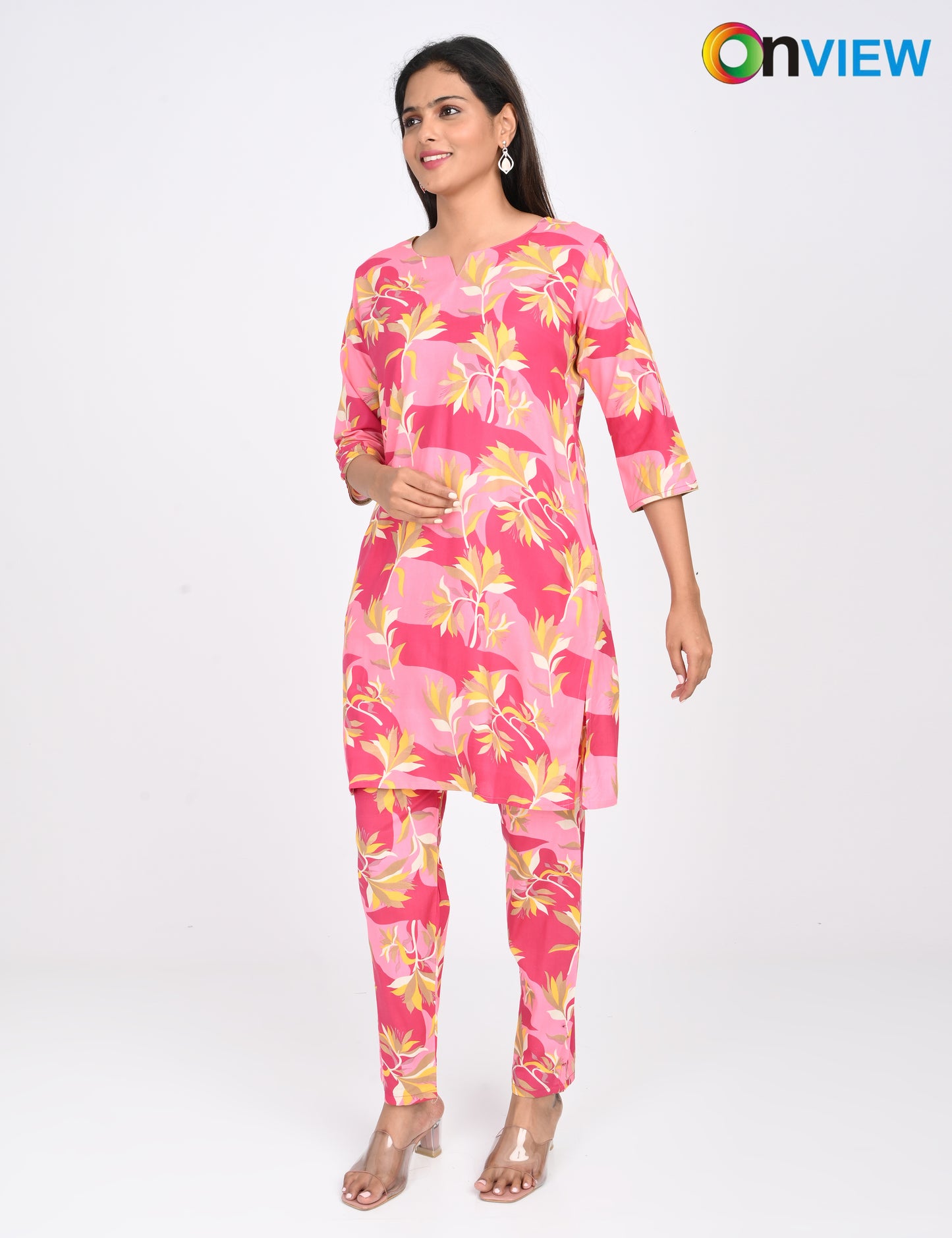 ONVIEW | 1415 | RAYON CO-ORD SET | PACK OF 4