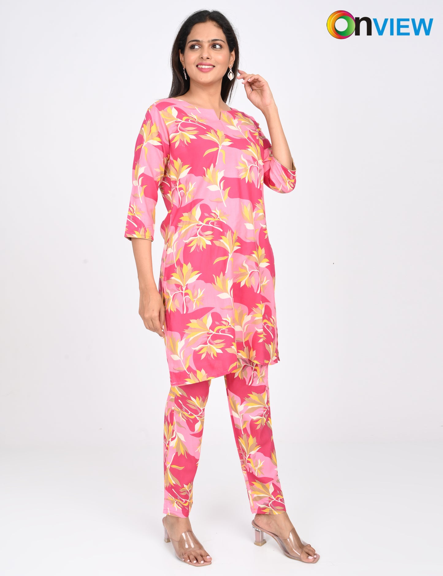 ONVIEW | 1415 | RAYON CO-ORD SET | PACK OF 4