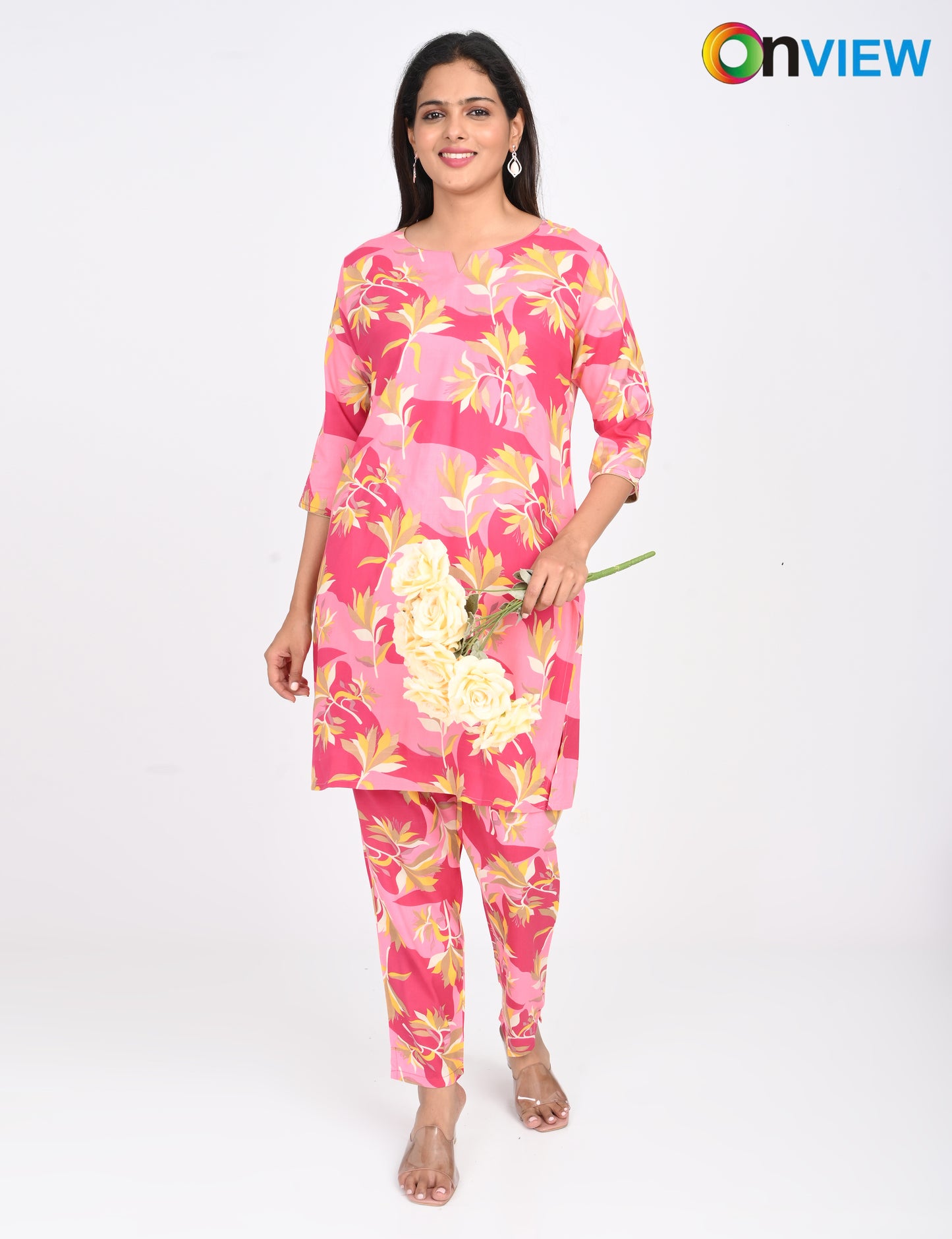 ONVIEW | 1415 | RAYON CO-ORD SET | PACK OF 4