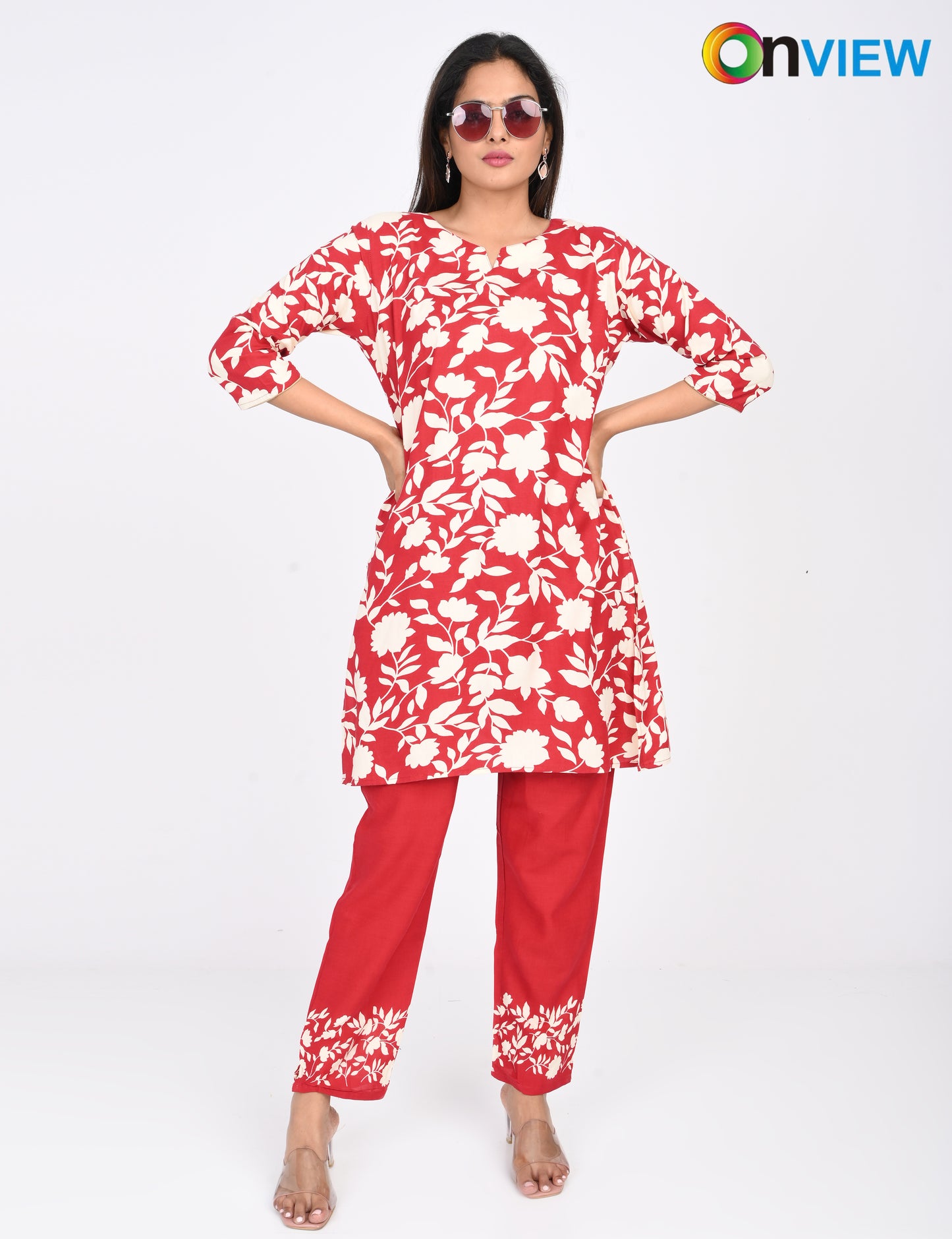 ONVIEW | 1416 | RAYON CO-ORD SET | PACK OF 4