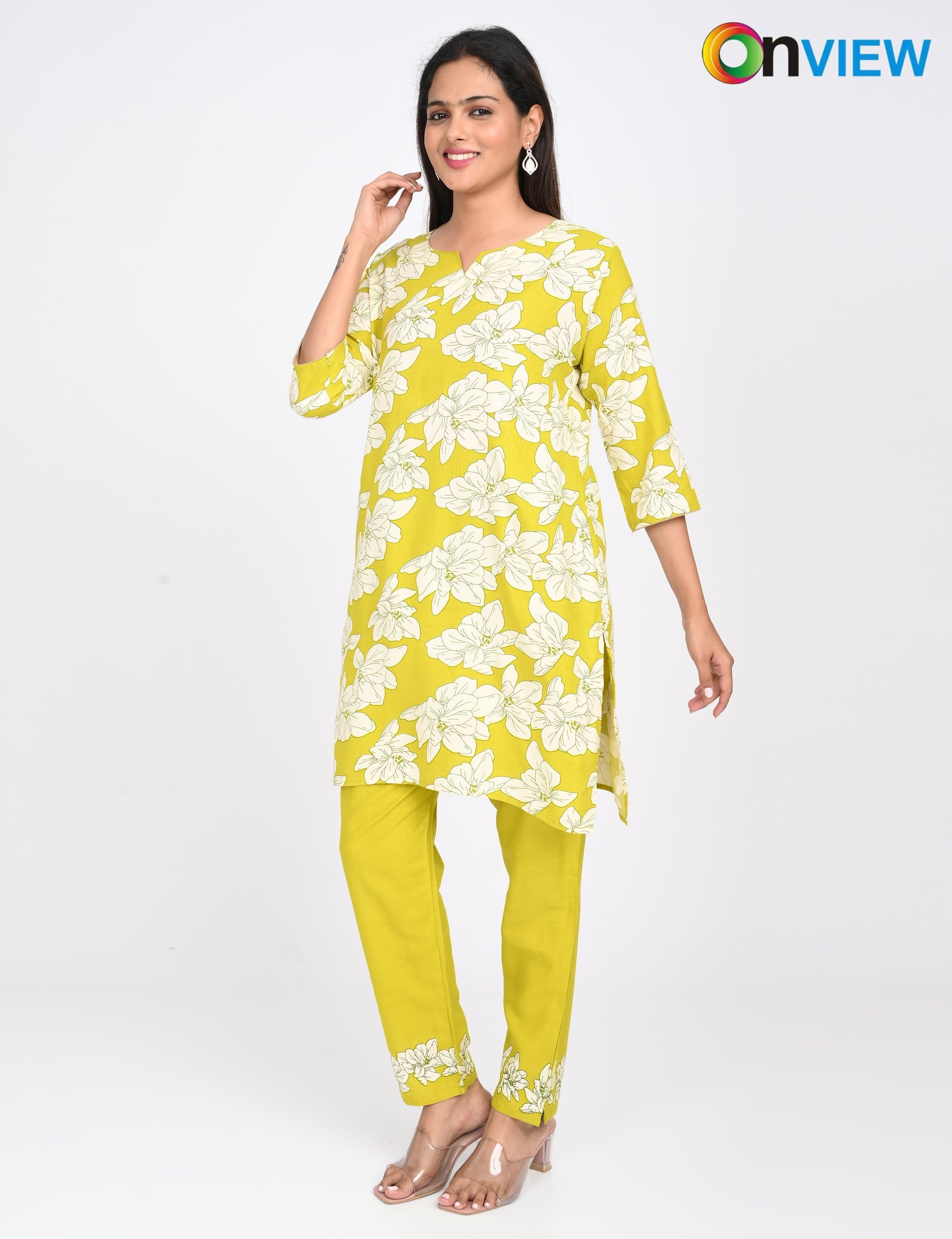 ONVIEW | 1418 | RAYON CO-ORD SET | PACK OF 4