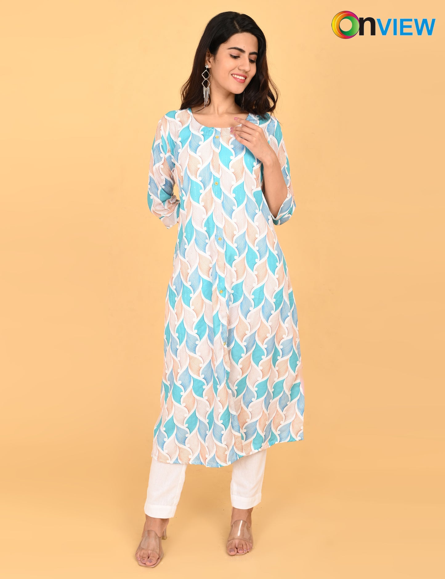 ONVIEW | 1469 | A LINE SEQUENCE UMBRELLA | PACK OF 4