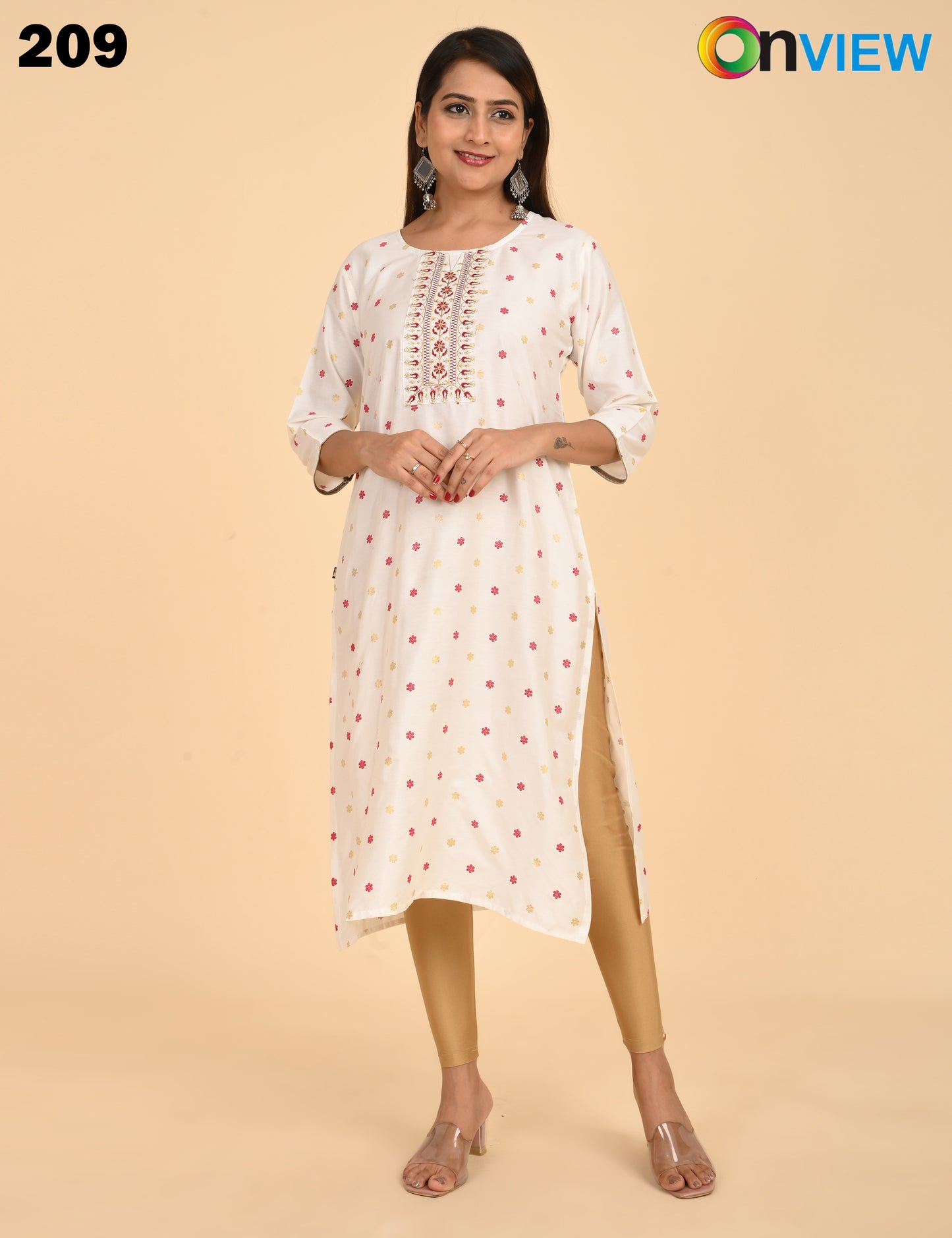 ONVIEW | 209 | SILK SMALL EMBROIDERY | PACK OF 6