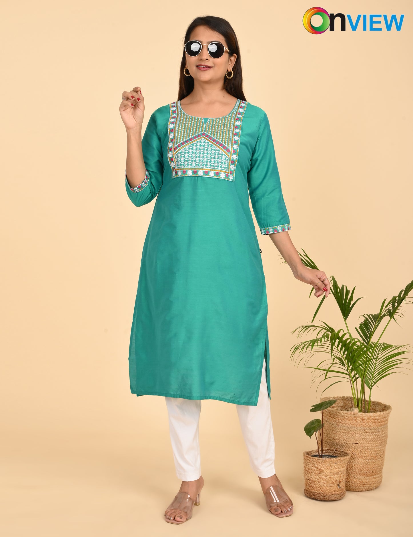 OVIEW | 225 | BIG EMBROIDERY | PACK OF 4