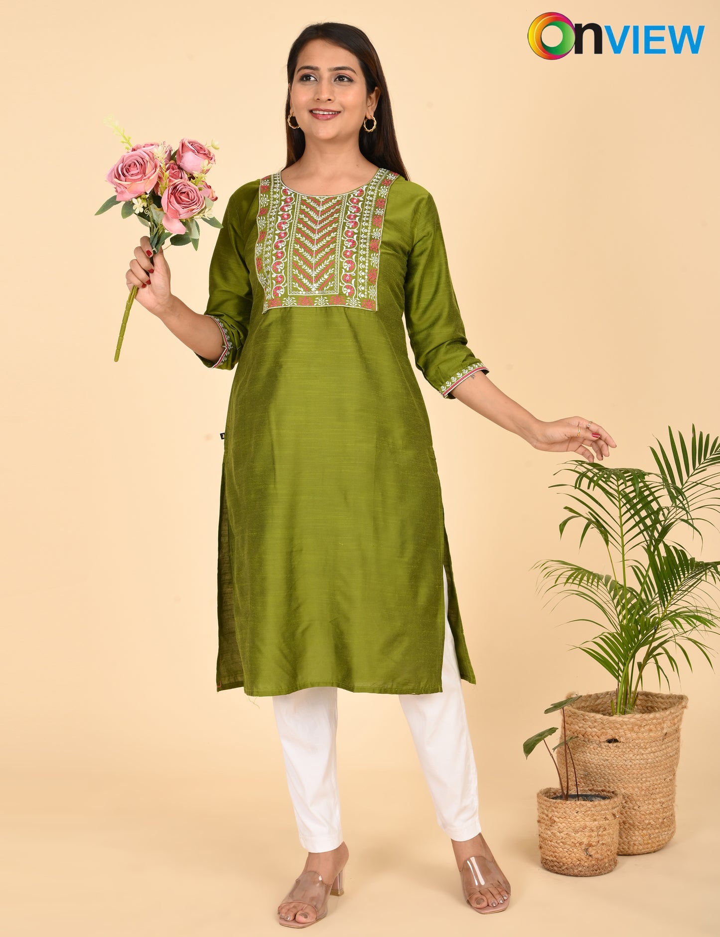 ONVIEW | 227 | BIG EMBROIDERY | PACK OF 4