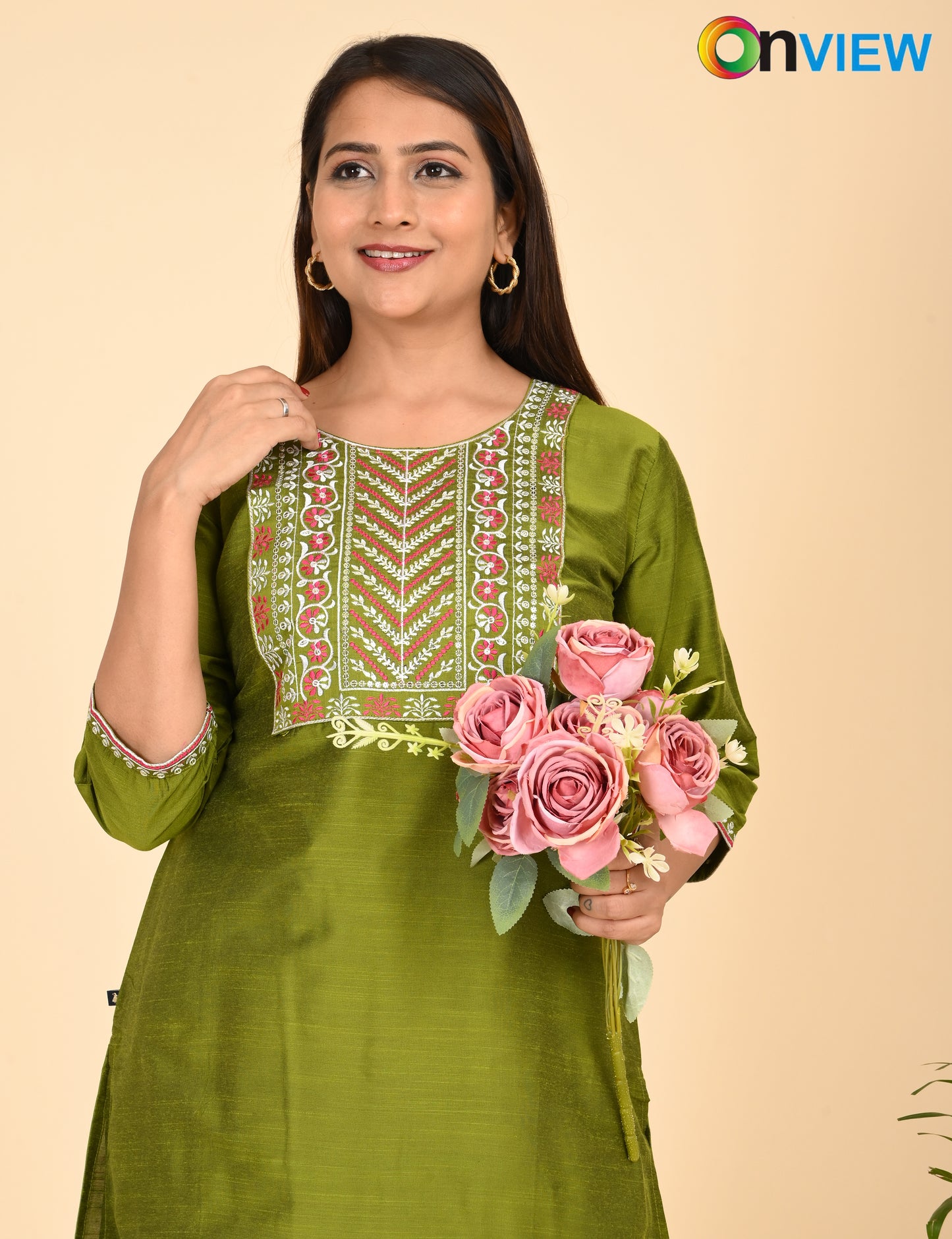 ONVIEW | 227 | BIG EMBROIDERY | PACK OF 4