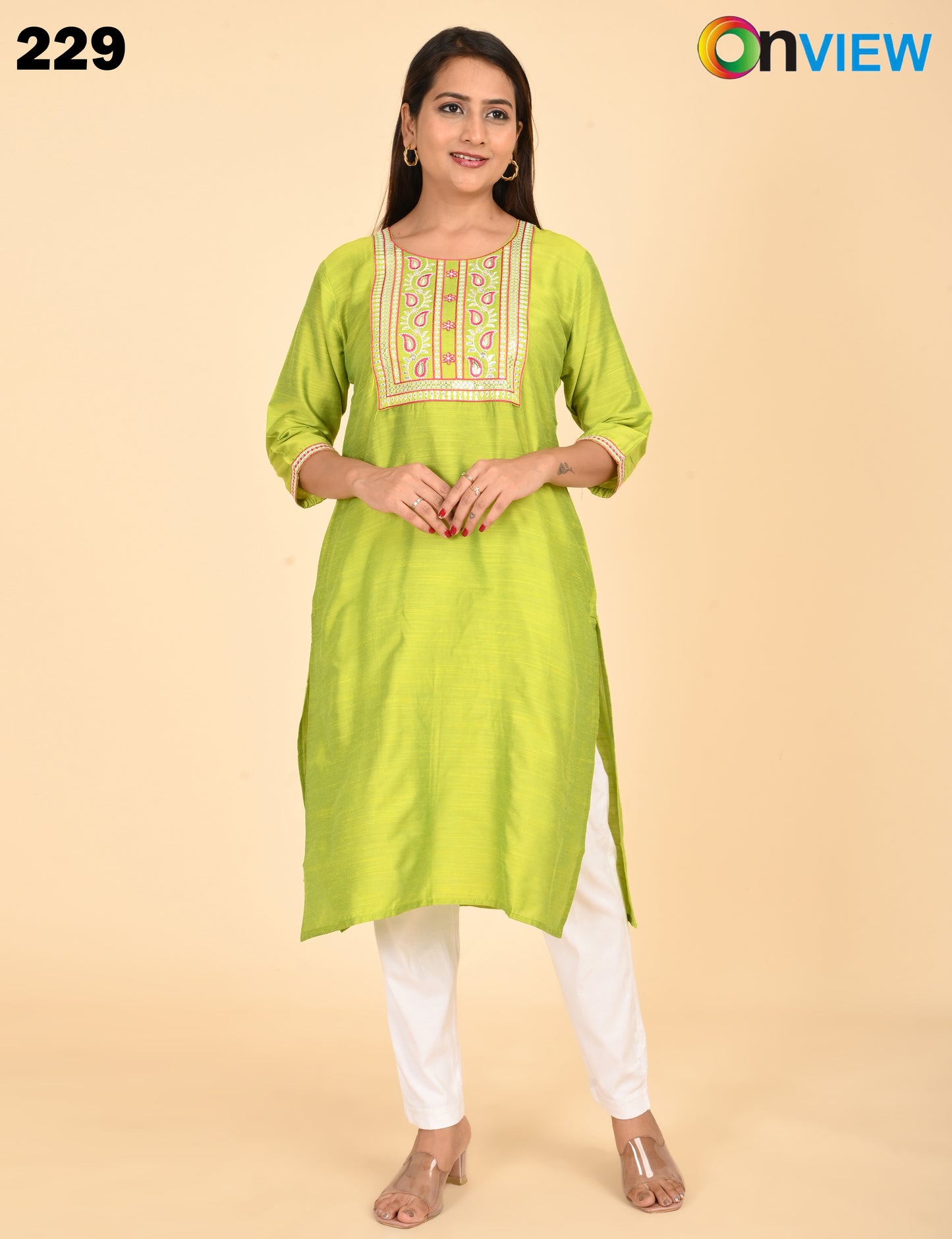 ONVIEW | 229 | BIG EMBROIDERY | PACK OF 4