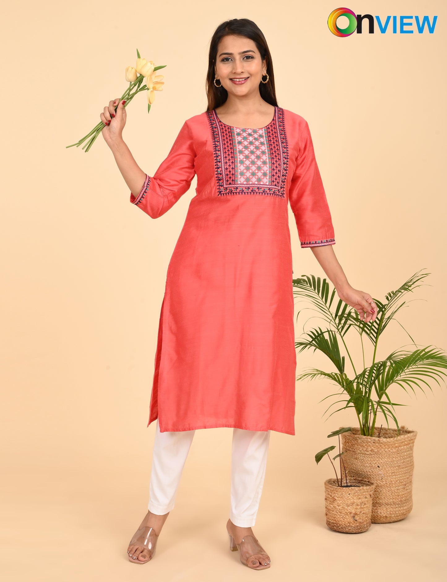 ONVIEW | 230 | BIG EMBROIDERY | PACK OF 4