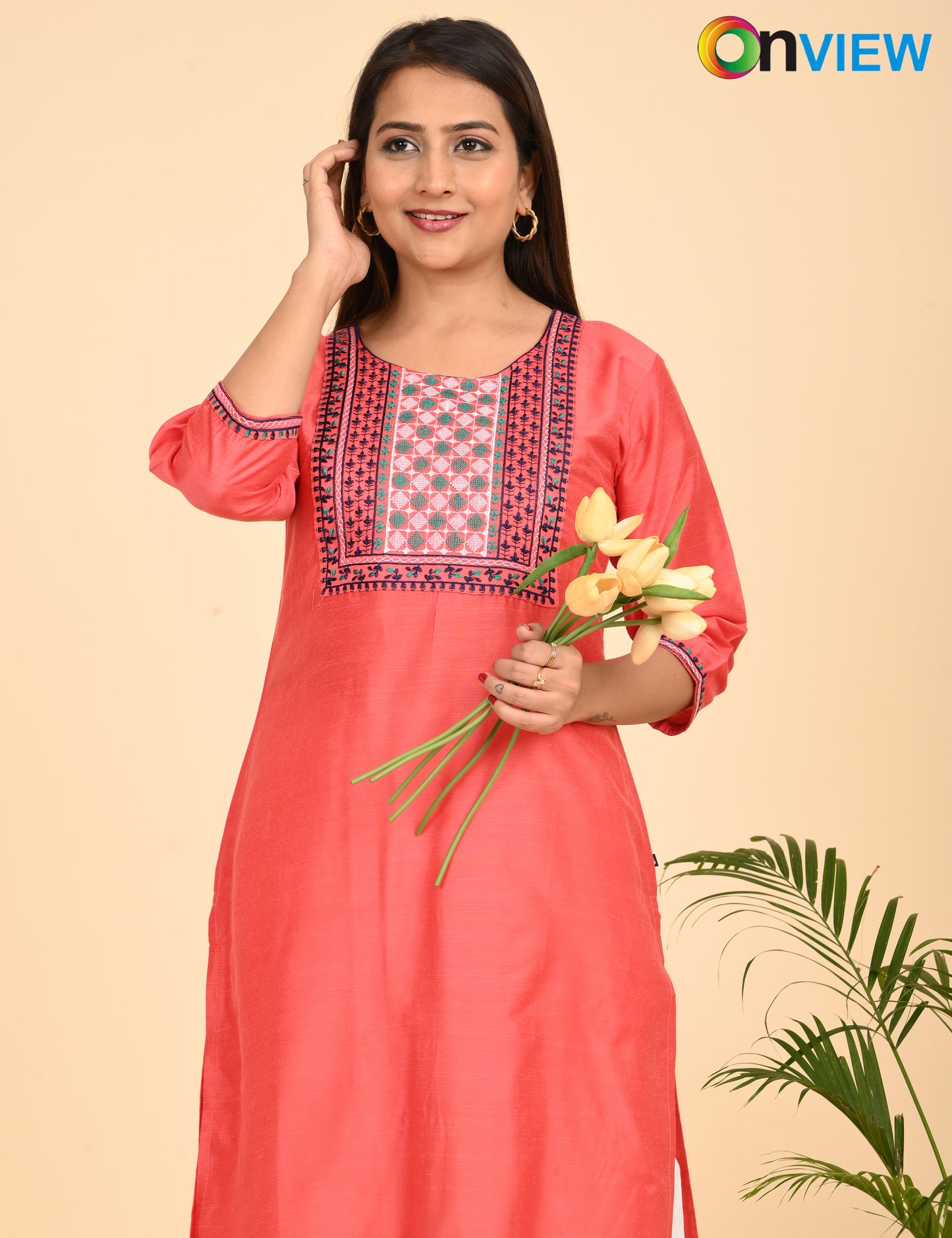 ONVIEW | 230 | BIG EMBROIDERY | PACK OF 4