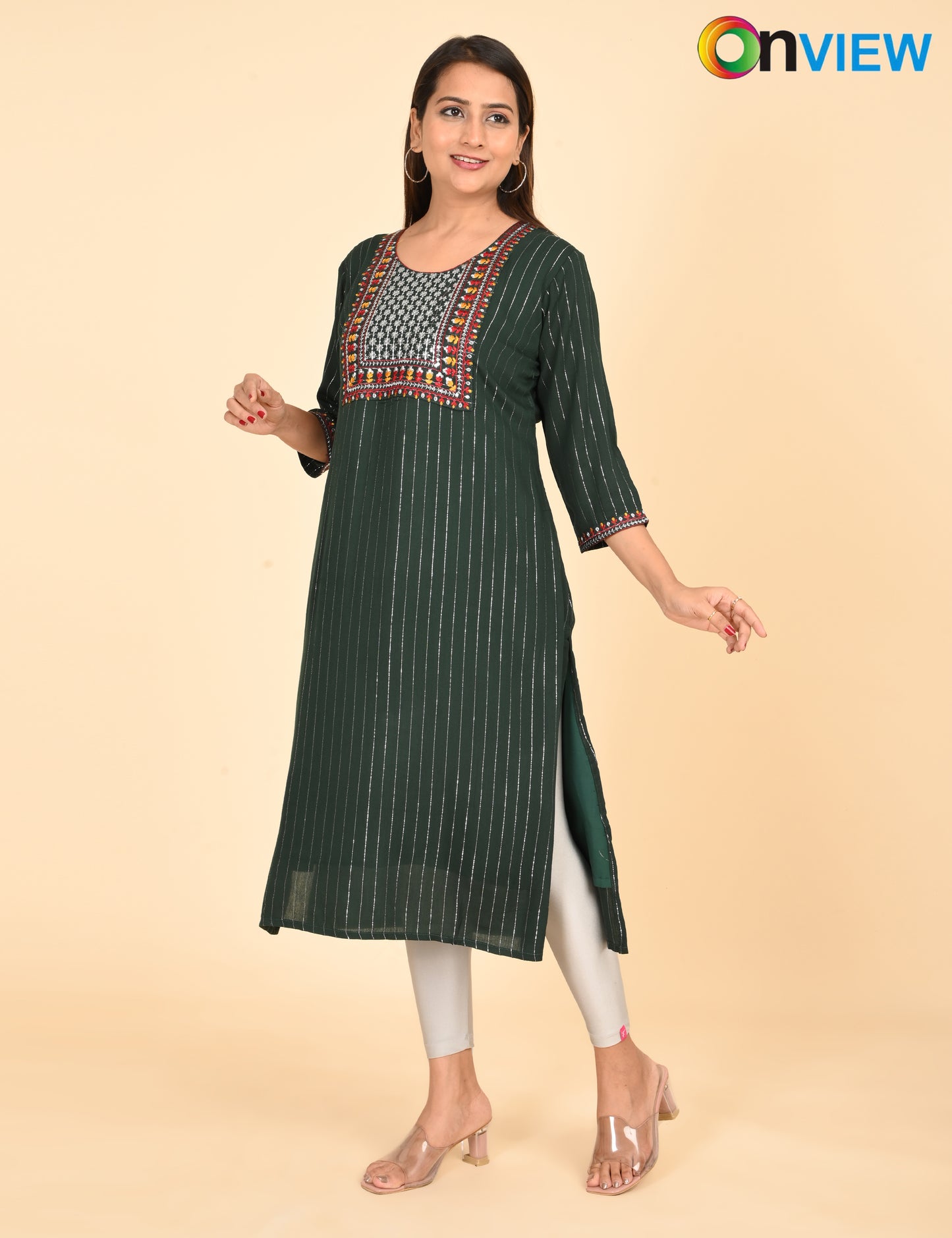 ONVIEW | 235 | BIG EMBROIDERY WITH LINING | PACK OF 6