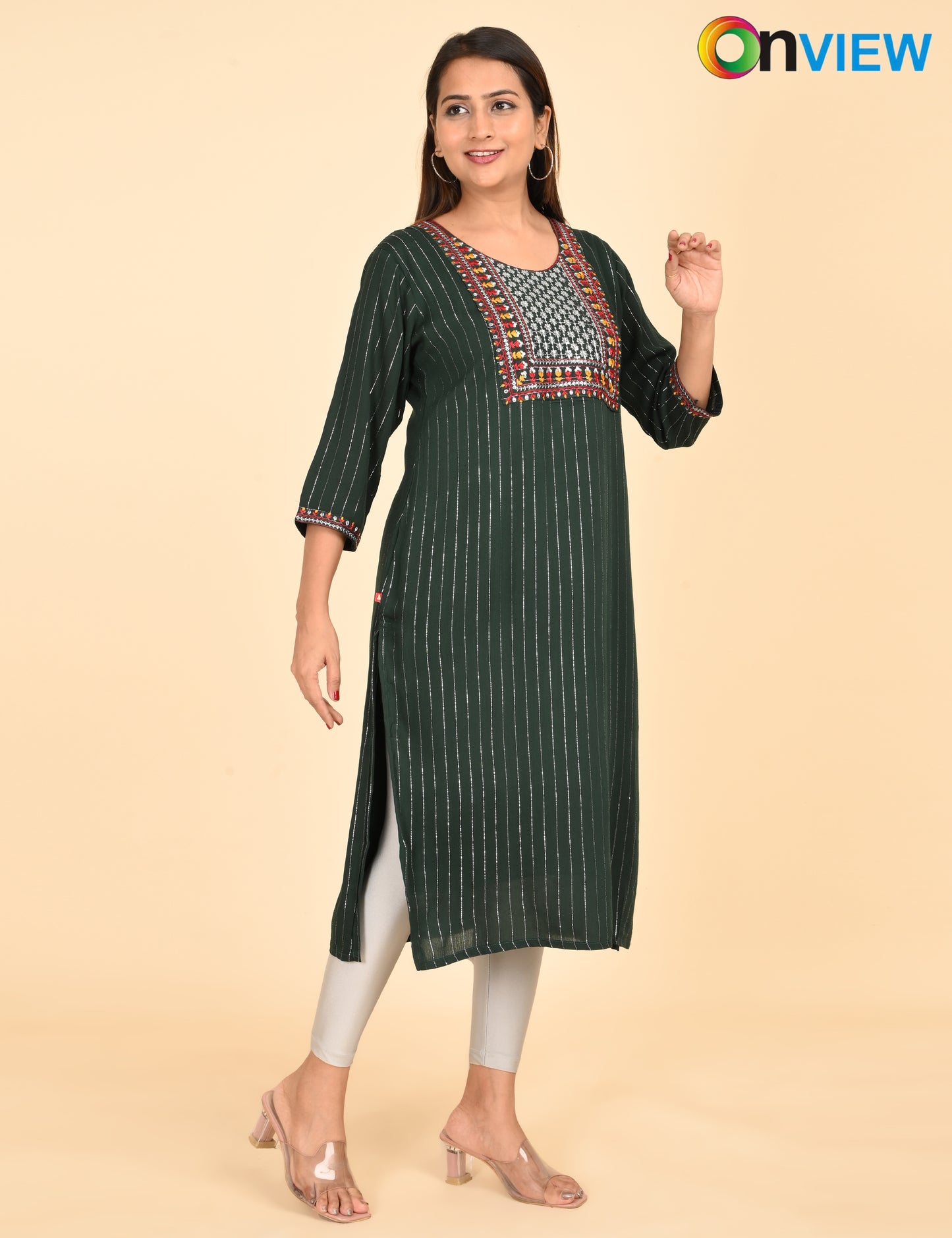 ONVIEW | 235 | BIG EMBROIDERY WITH LINING | PACK OF 6