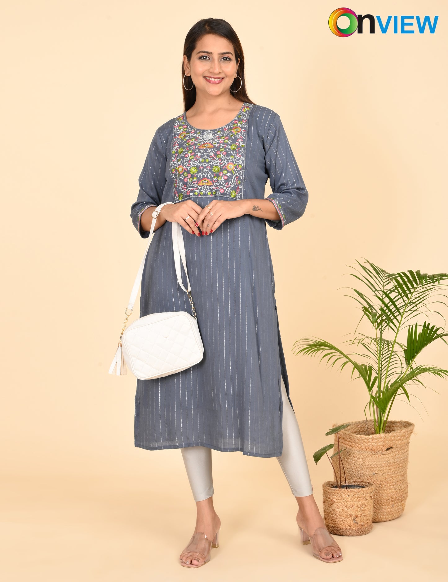 ONVIEW | 236 | BIG EMBROIDERY WITH LINING | PACK OF 6