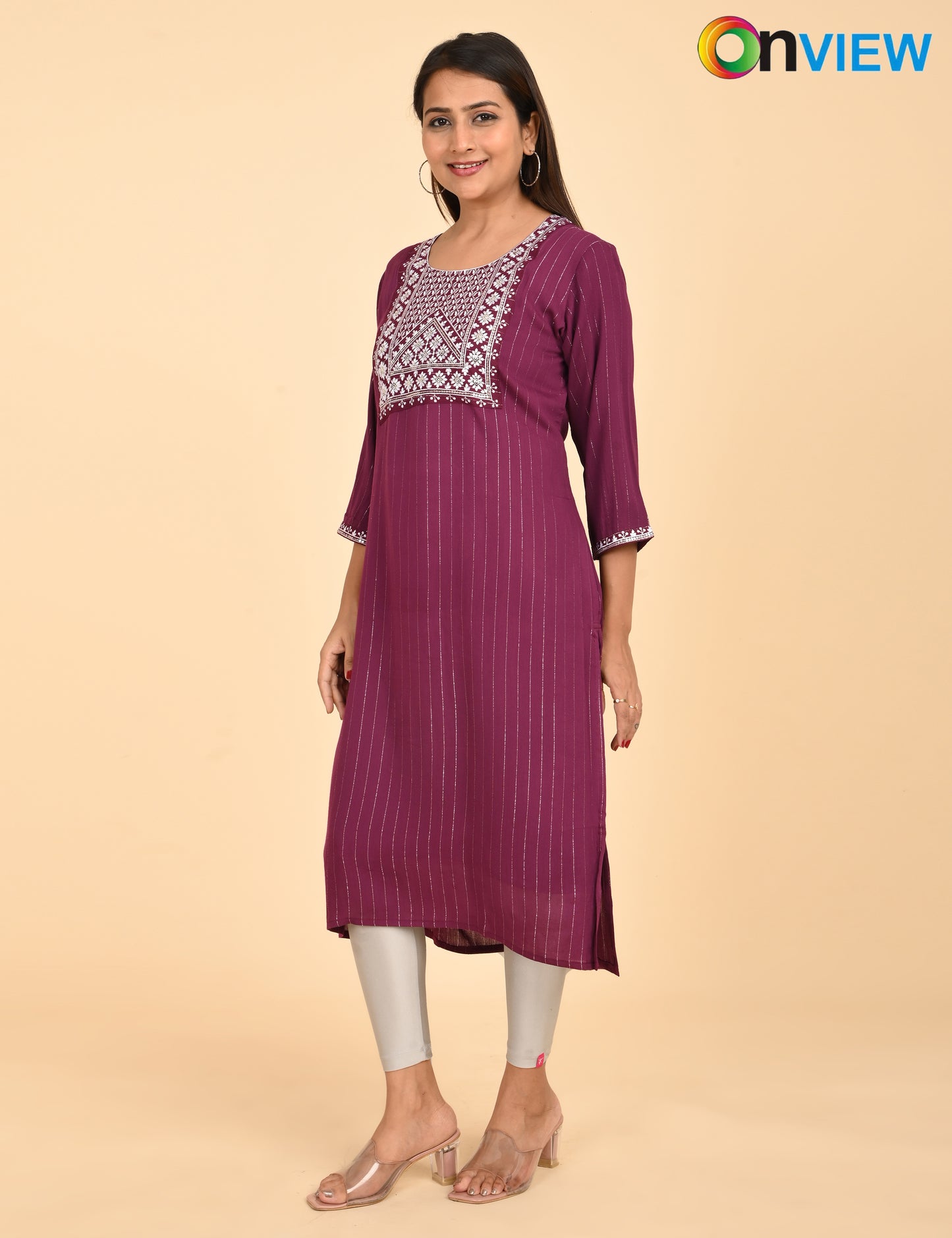 ONVIEW | 237 | BIG EMBROIDERY WITH LINING | PACK OF 6