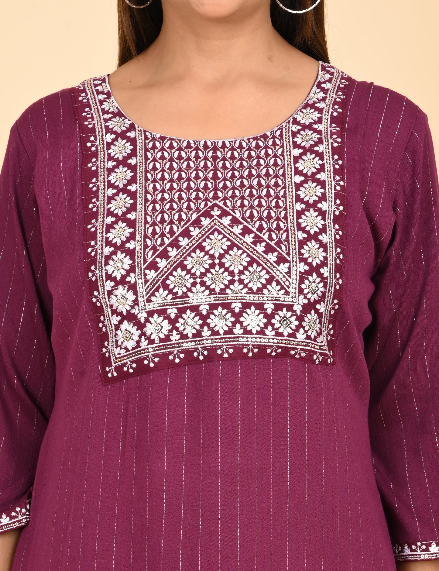 ONVIEW | 237 | BIG EMBROIDERY WITH LINING | PACK OF 6
