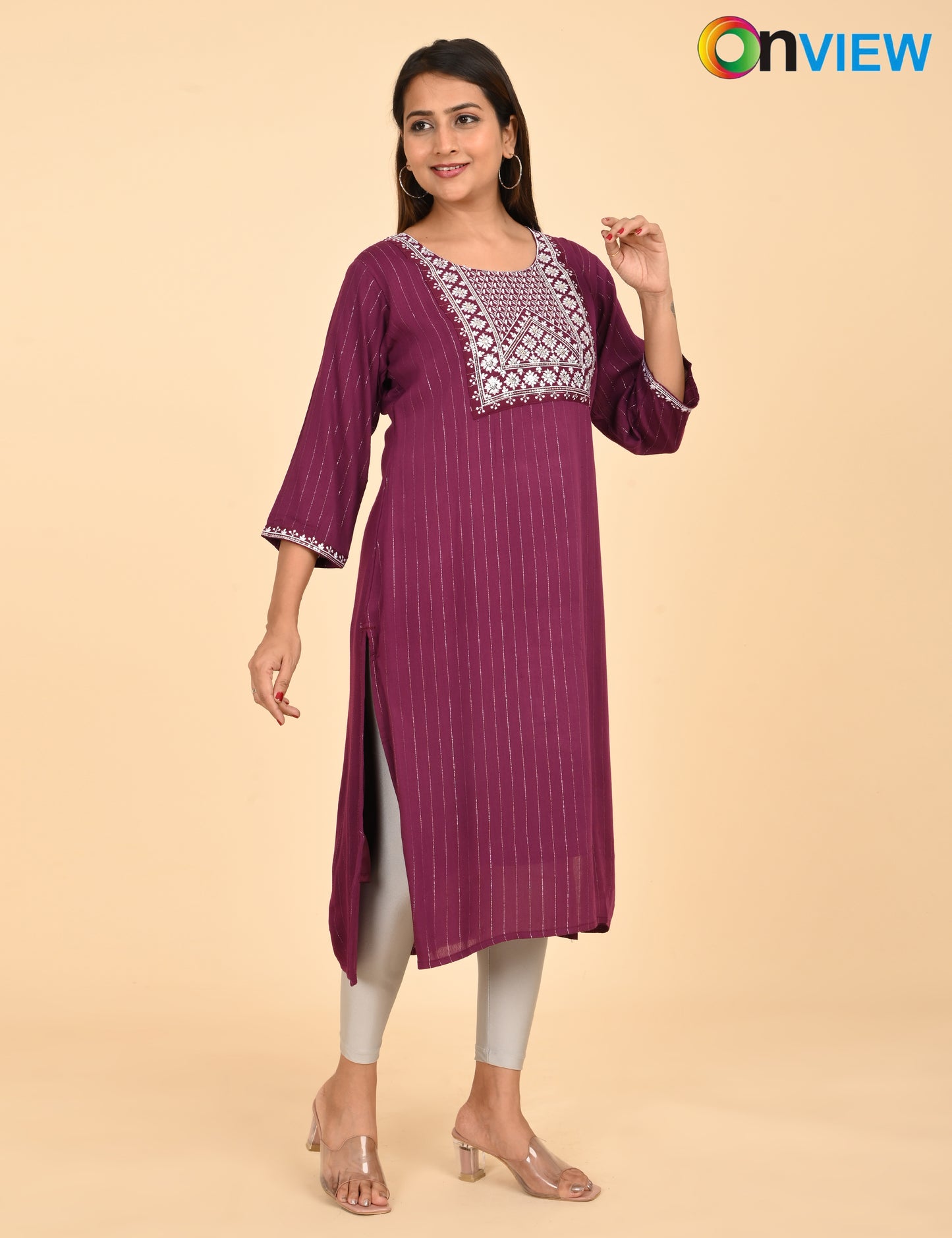ONVIEW | 237 | BIG EMBROIDERY WITH LINING | PACK OF 6