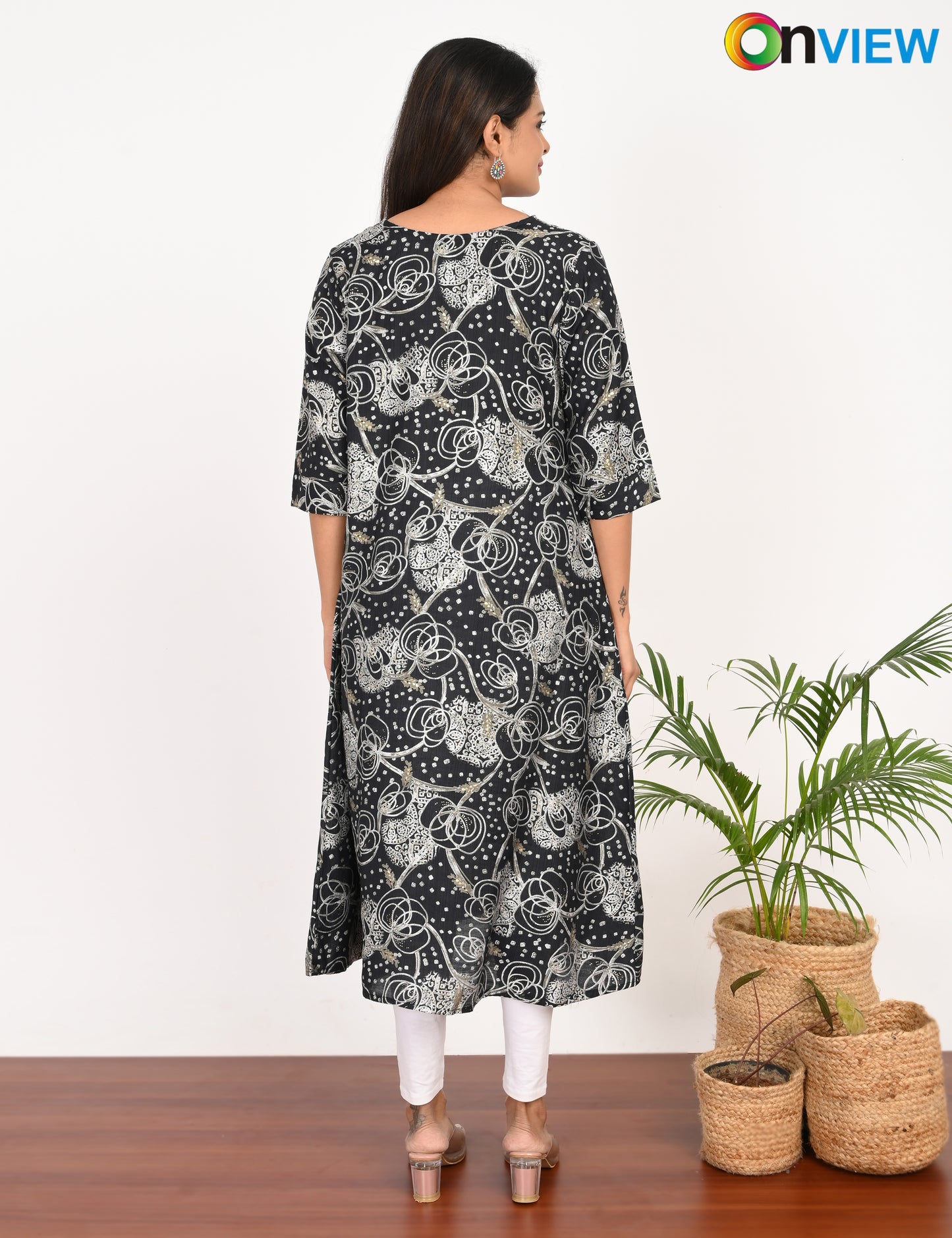 ONVIEW | 238 | VATICAN FOIL A LINE UMBRELLA 2 PIECE SET | PACK OF 4