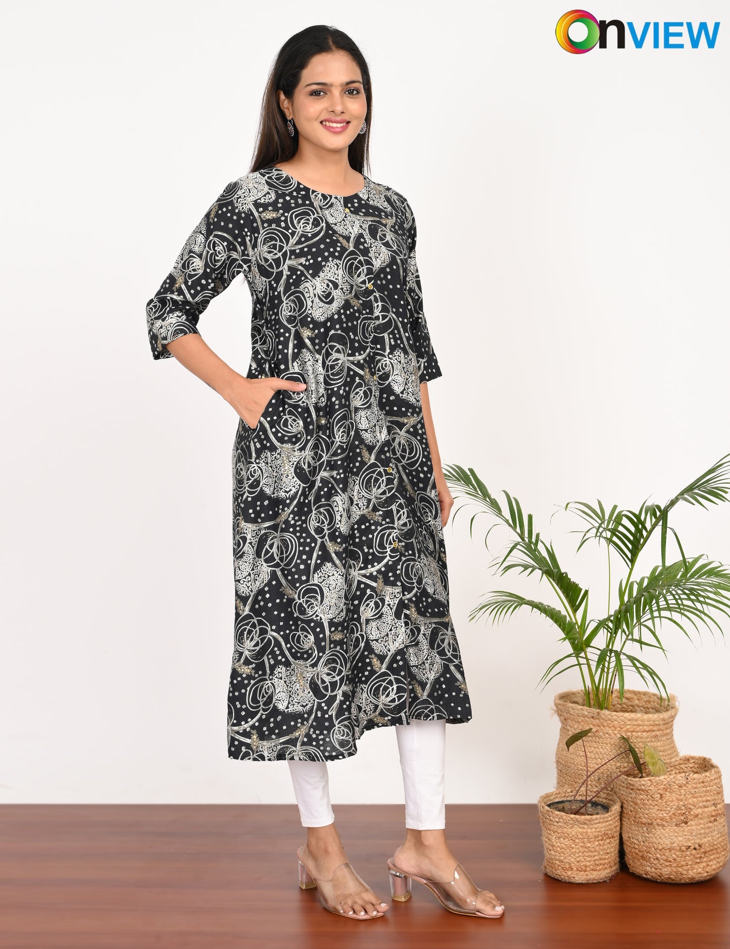 ONVIEW | 238 | VATICAN FOIL A LINE UMBRELLA 2 PIECE SET | PACK OF 4