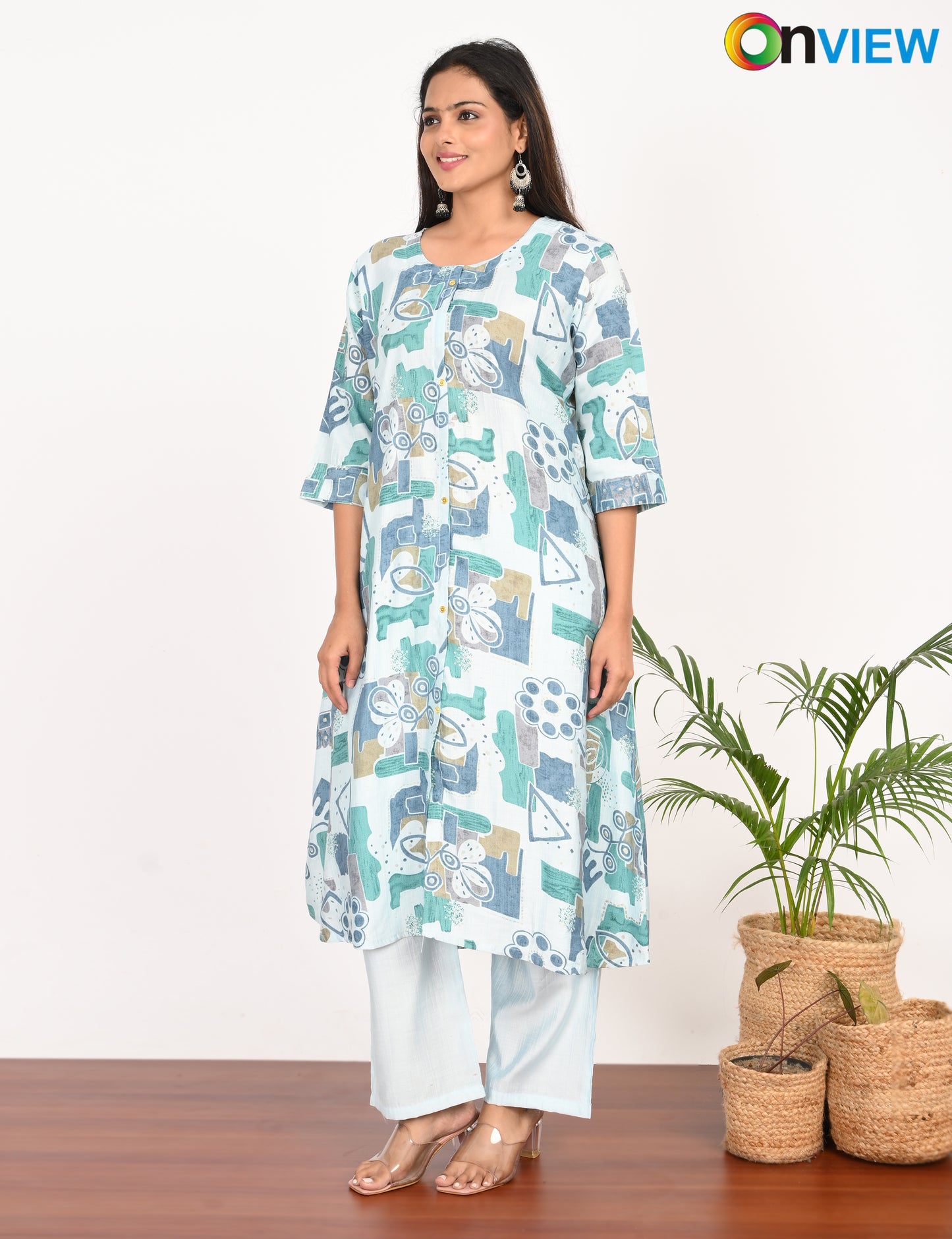 ONVIEW | 239 | VATICAN FOIL A LINE UMBRELLA 2 PIECE SET | PACK OF 4