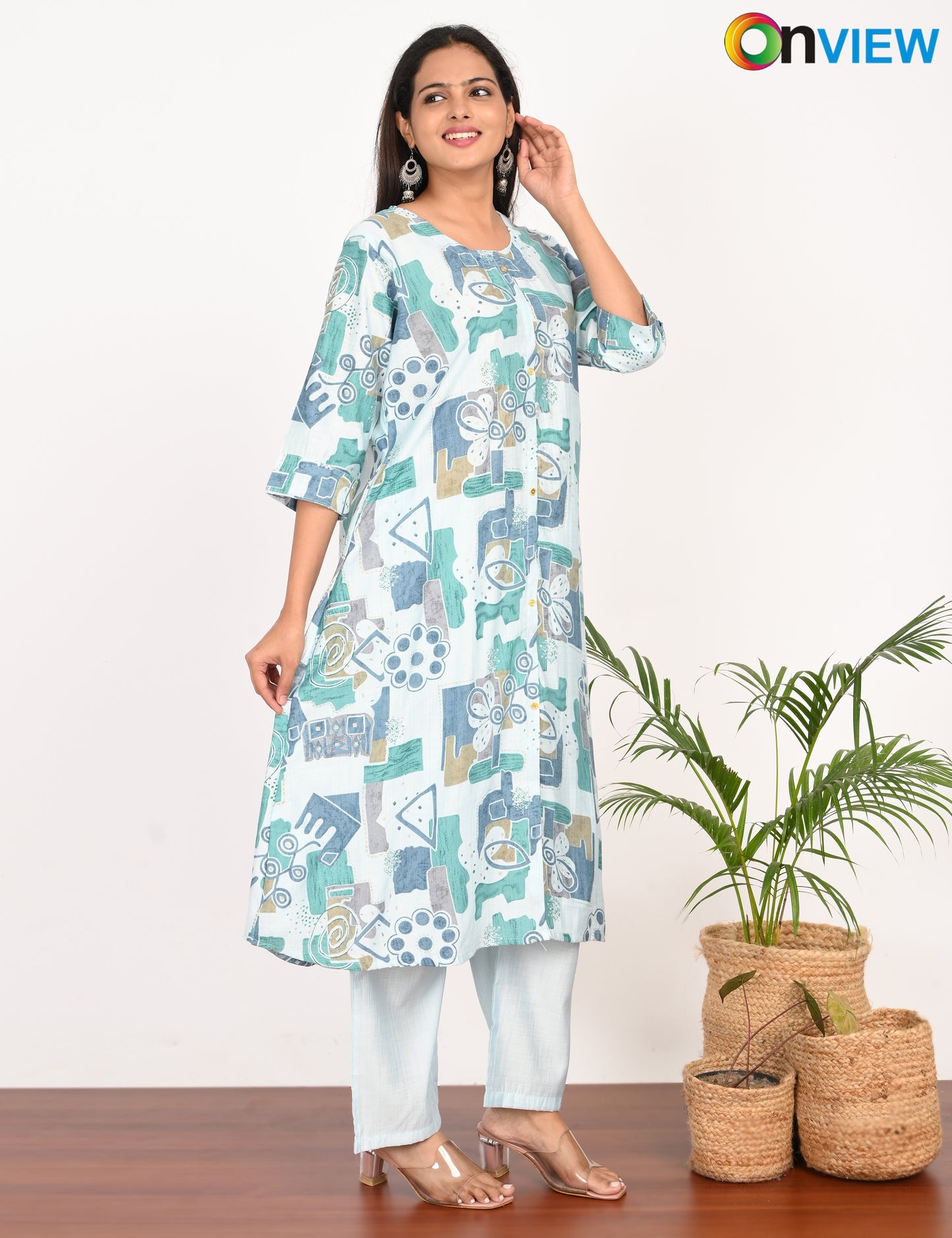 ONVIEW | 239 | VATICAN FOIL A LINE UMBRELLA 2 PIECE SET | PACK OF 4