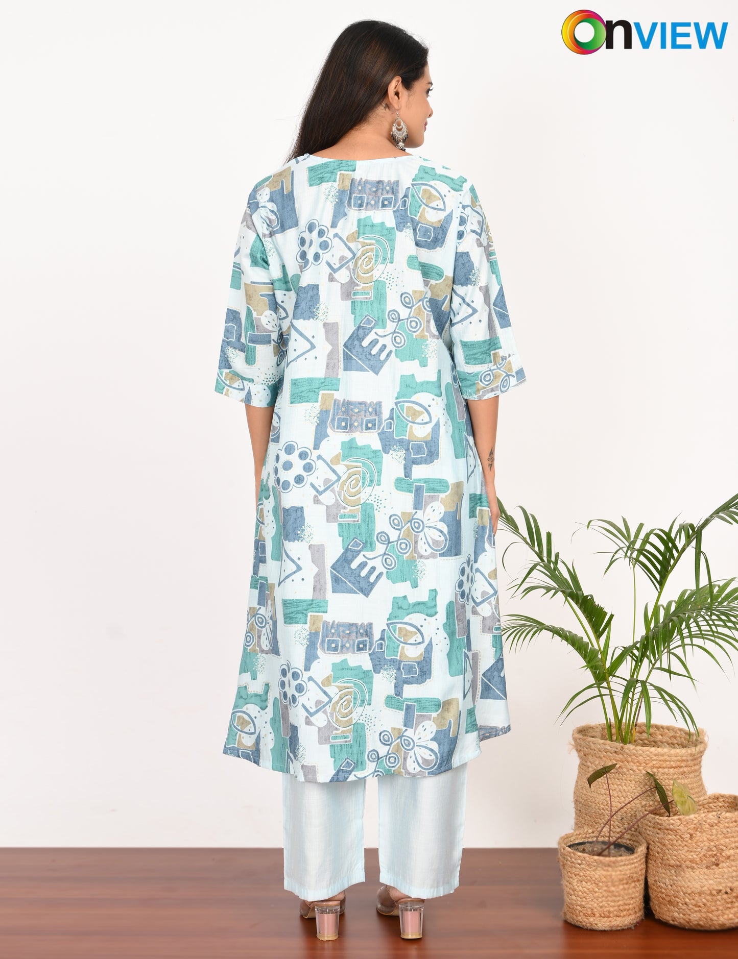 ONVIEW | 239 | VATICAN FOIL A LINE UMBRELLA 2 PIECE SET | PACK OF 4