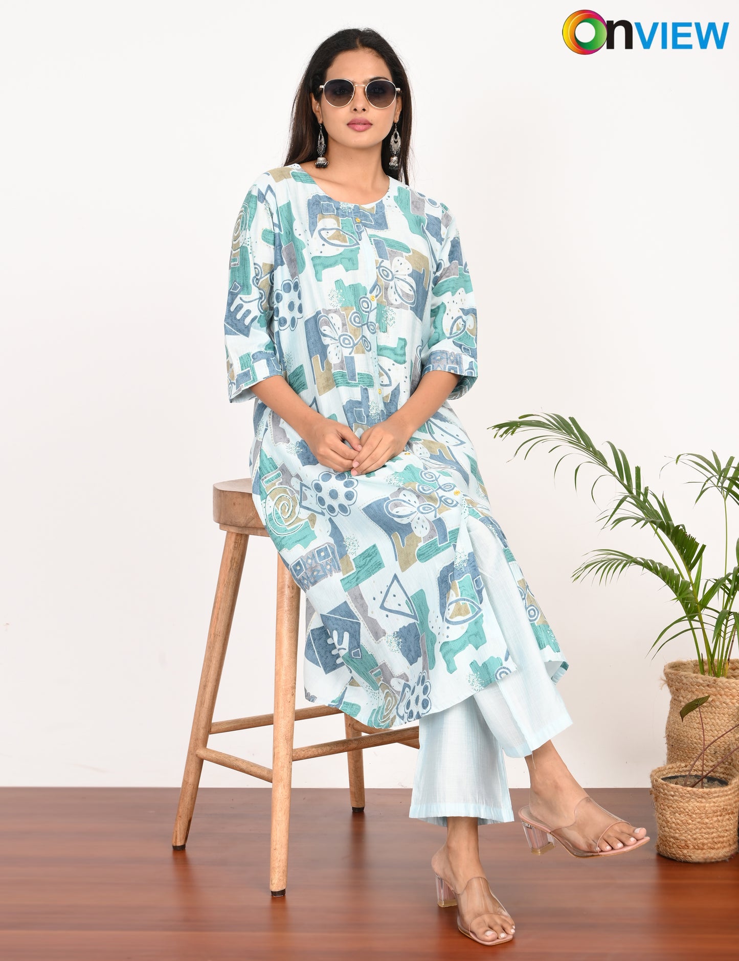 ONVIEW | 239 | VATICAN FOIL A LINE UMBRELLA 2 PIECE SET | PACK OF 4