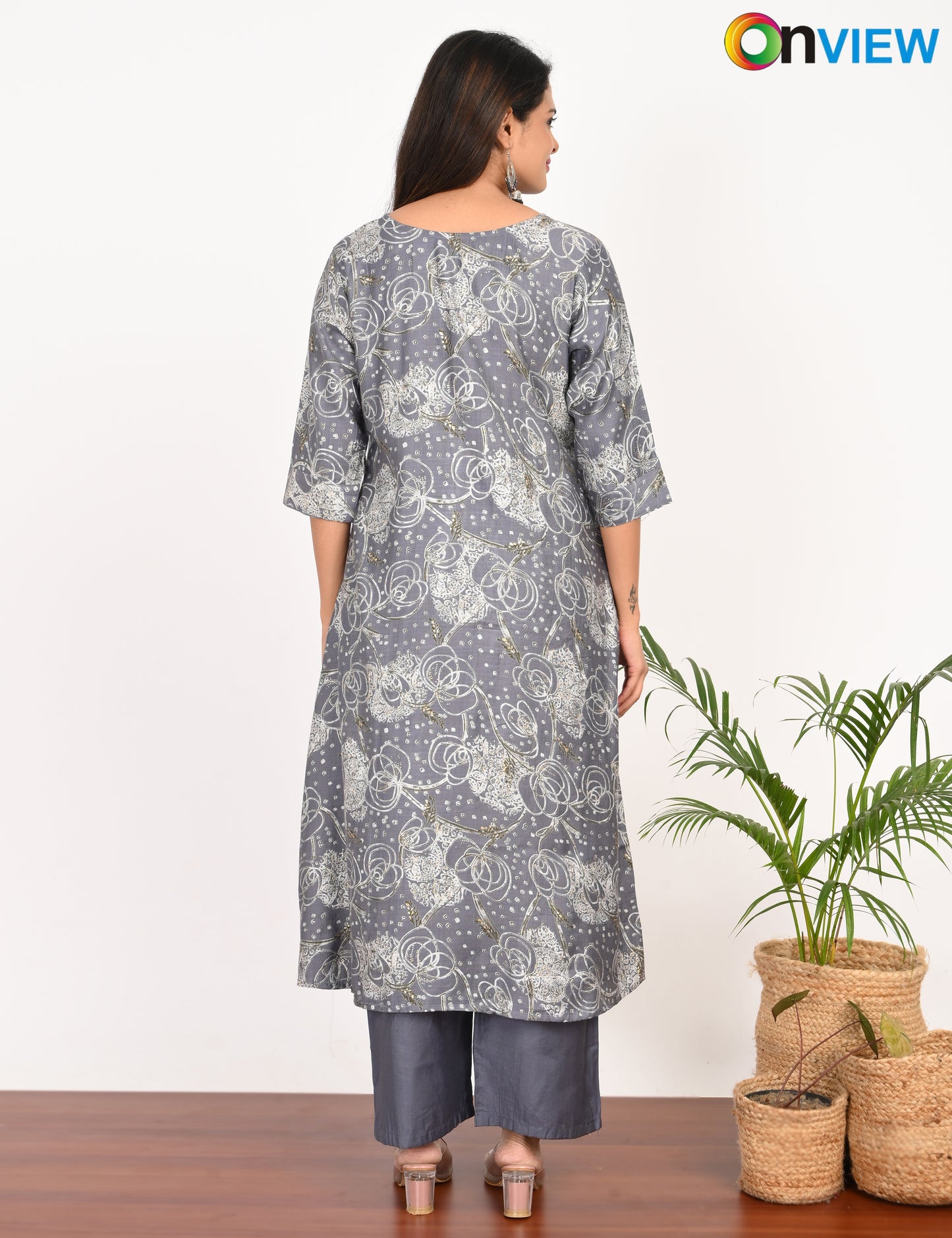 ONVIEW | 242 | VATICAN FOIL A LINE UMBRELLA 2 PIECE SET | PACK OF 4
