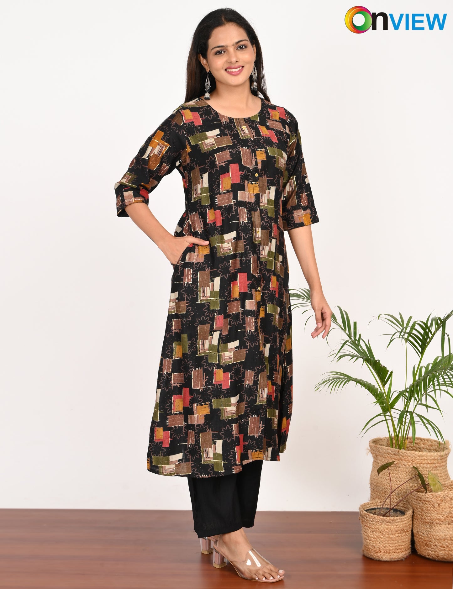 ONVIEW | 249 | VATICAN FOIL A LINE UMBRELLA 2 PIECE SET | PACK OF 4