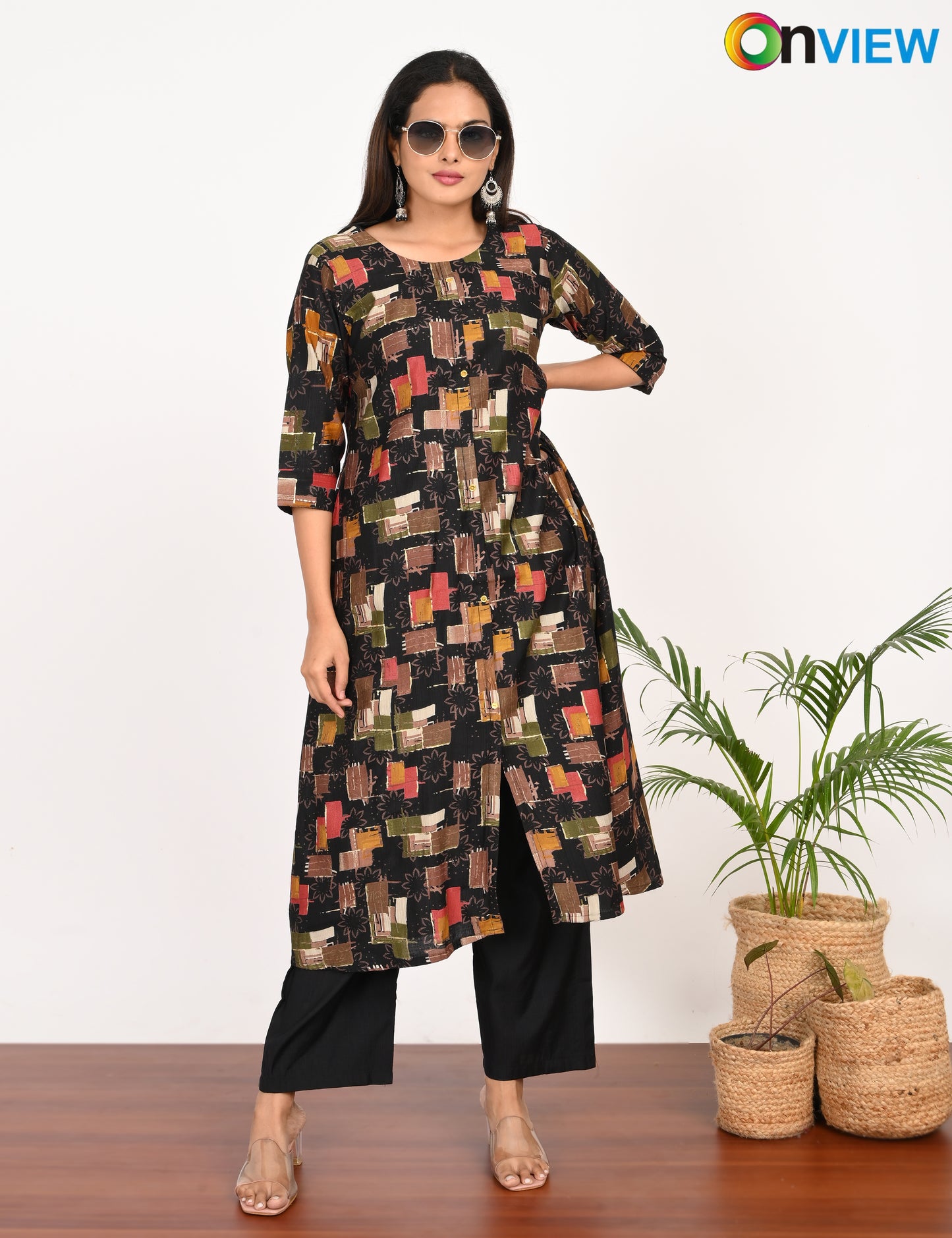 ONVIEW | 249 | VATICAN FOIL A LINE UMBRELLA 2 PIECE SET | PACK OF 4