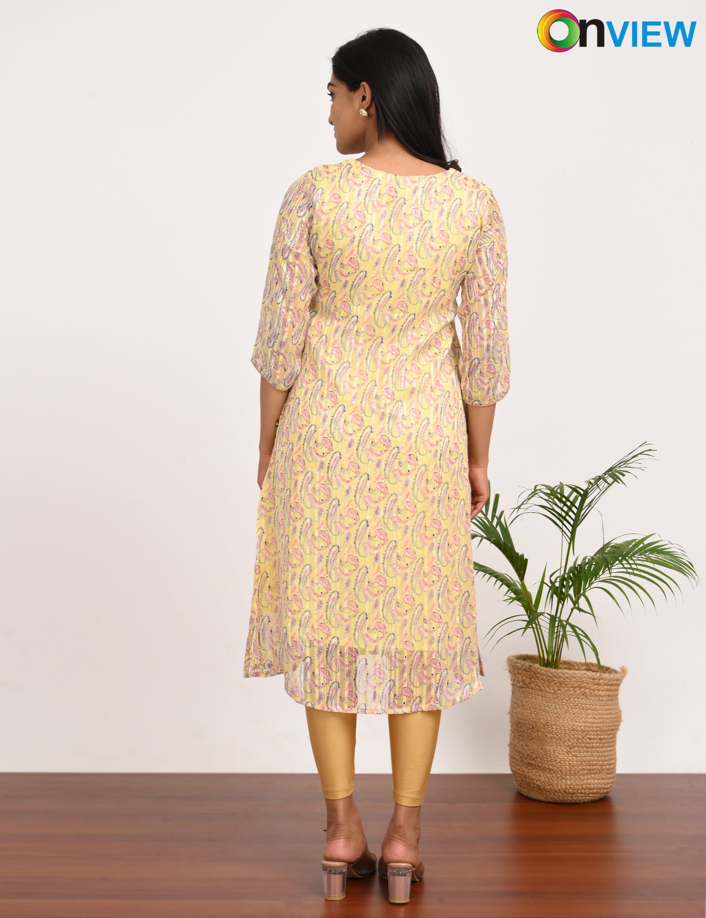ONVIEW | 287 | SATIN A LINE WITH LINING | PACK OF 4