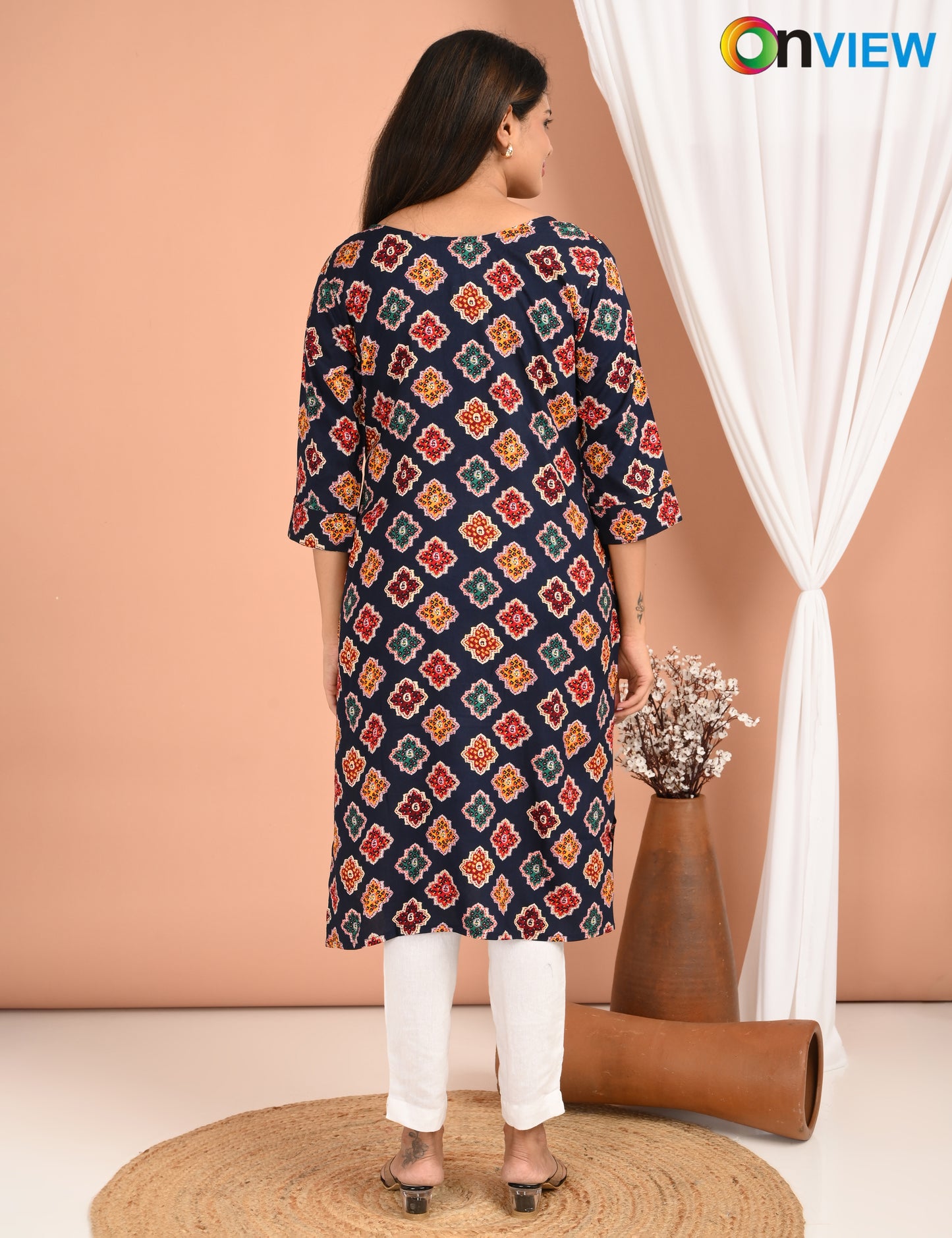 ONVIEW | 443 | ROUND NECK WITH POCKET | PACK OF 4