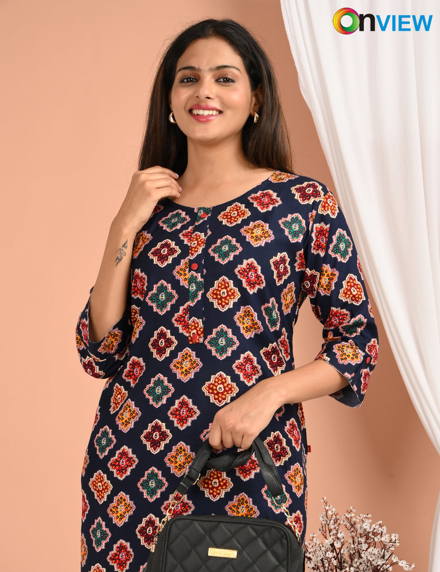 ONVIEW | 443 | ROUND NECK WITH POCKET | PACK OF 4