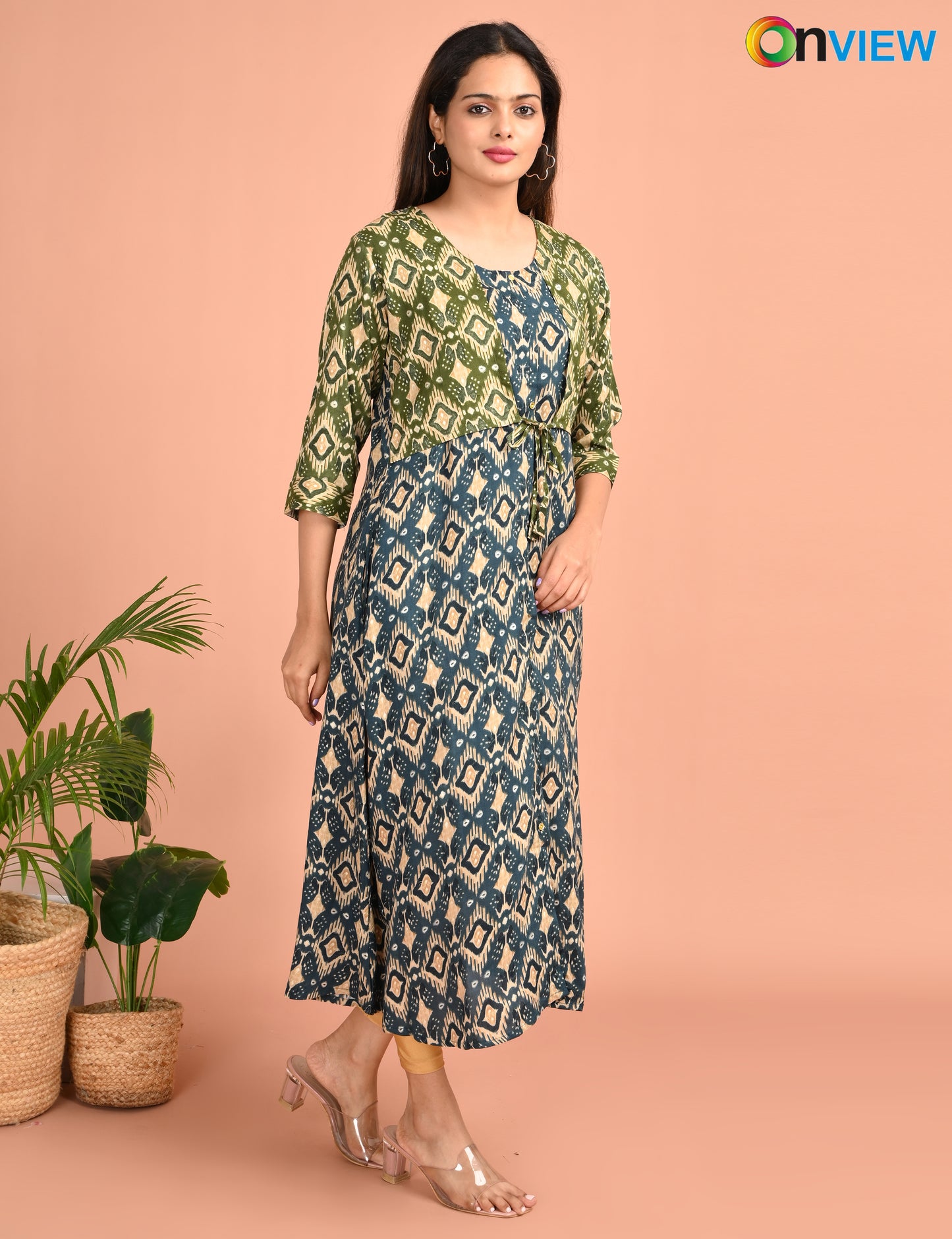 ONVIEW | 944 | FOIL HALF COAT A LINE UMBRELA | PACK OF 4