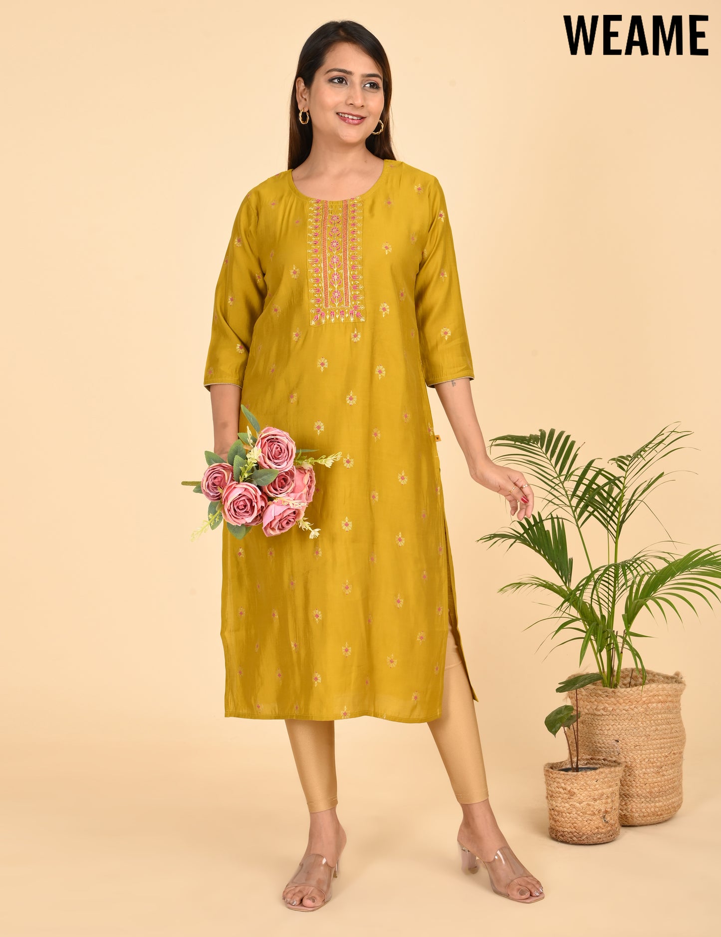 WEAME | 1304 | SILK SMALL EMBROIDERY | PACK OF 6