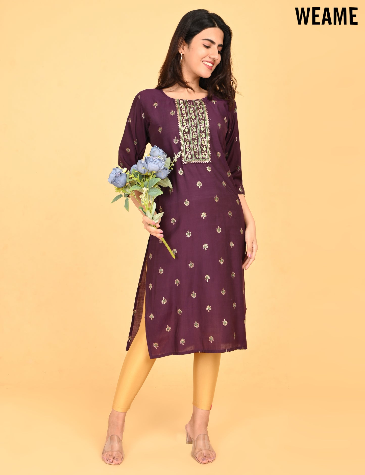 WEAME | 1309 | SILK SMALL EMBROIDERY | PACK OF 6